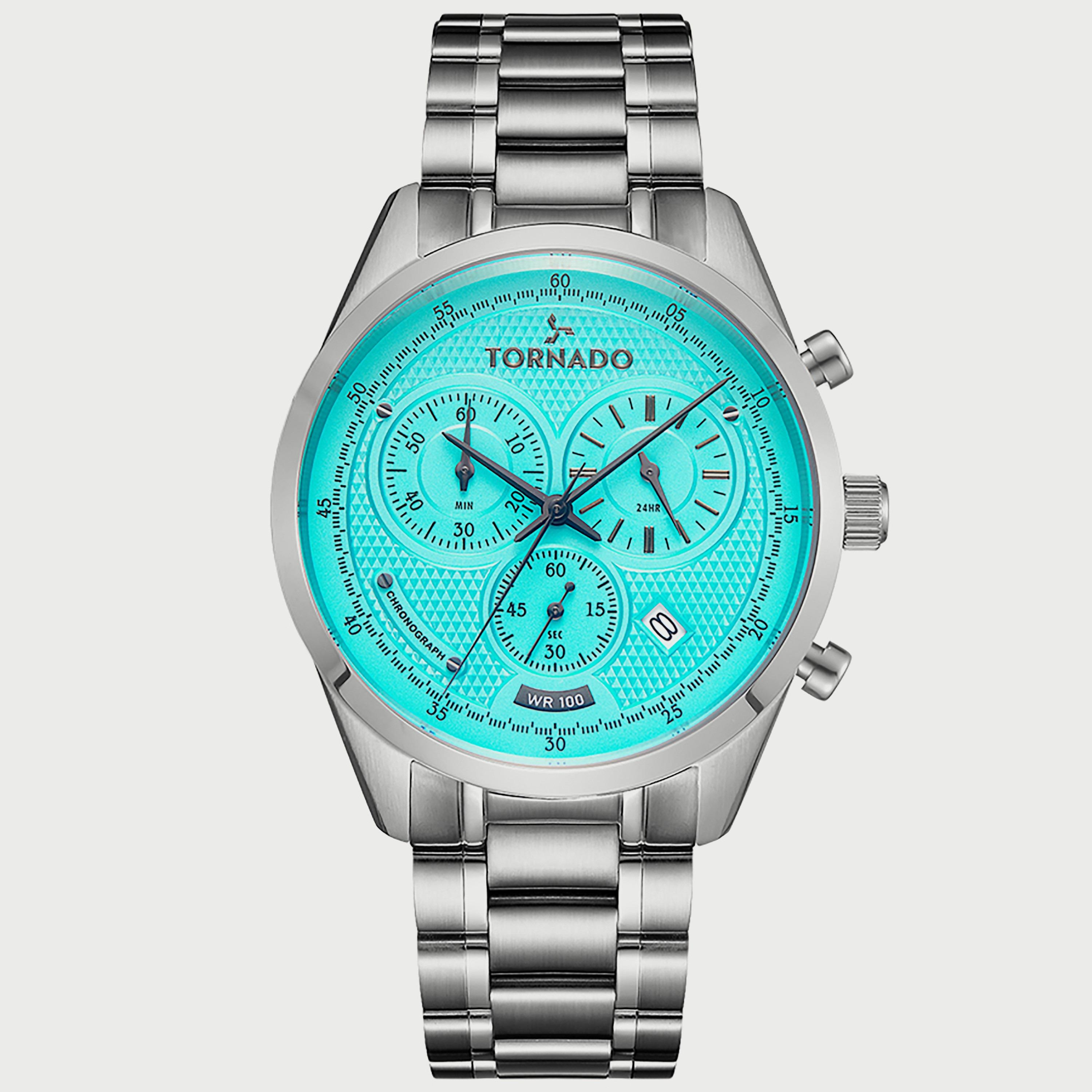 ساعة تورنادو للرجال كرونوغراف فضي بسوار ستانلس ستيل T20103B-SBSLX-men-watchesandjewellery-watches-image-1