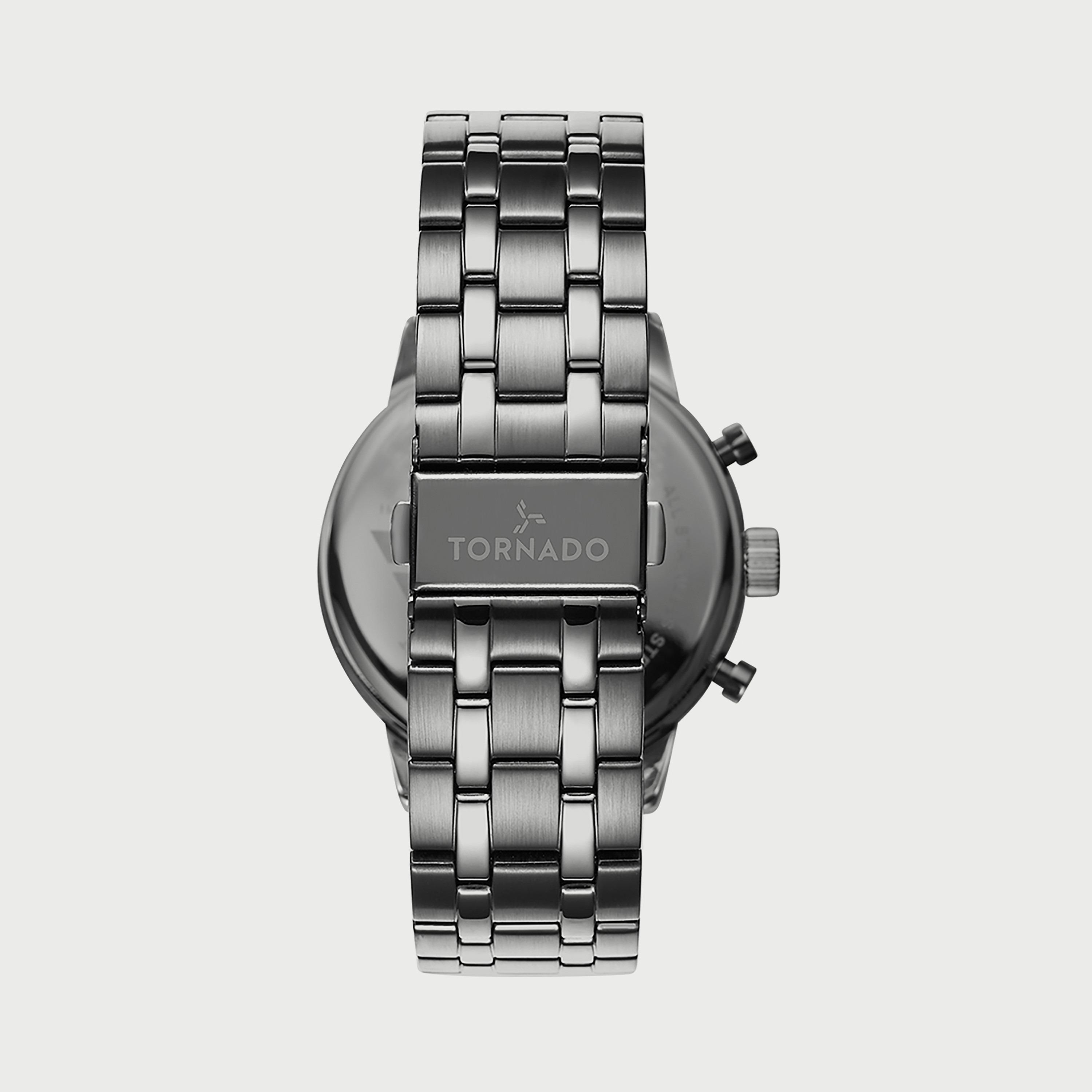  T6102-SBSS ساعة كرونوغراف للرجال من تورنيدو بسوارفضي من الستانلس ستيل -men-watchesandjewellery-watches-image-3