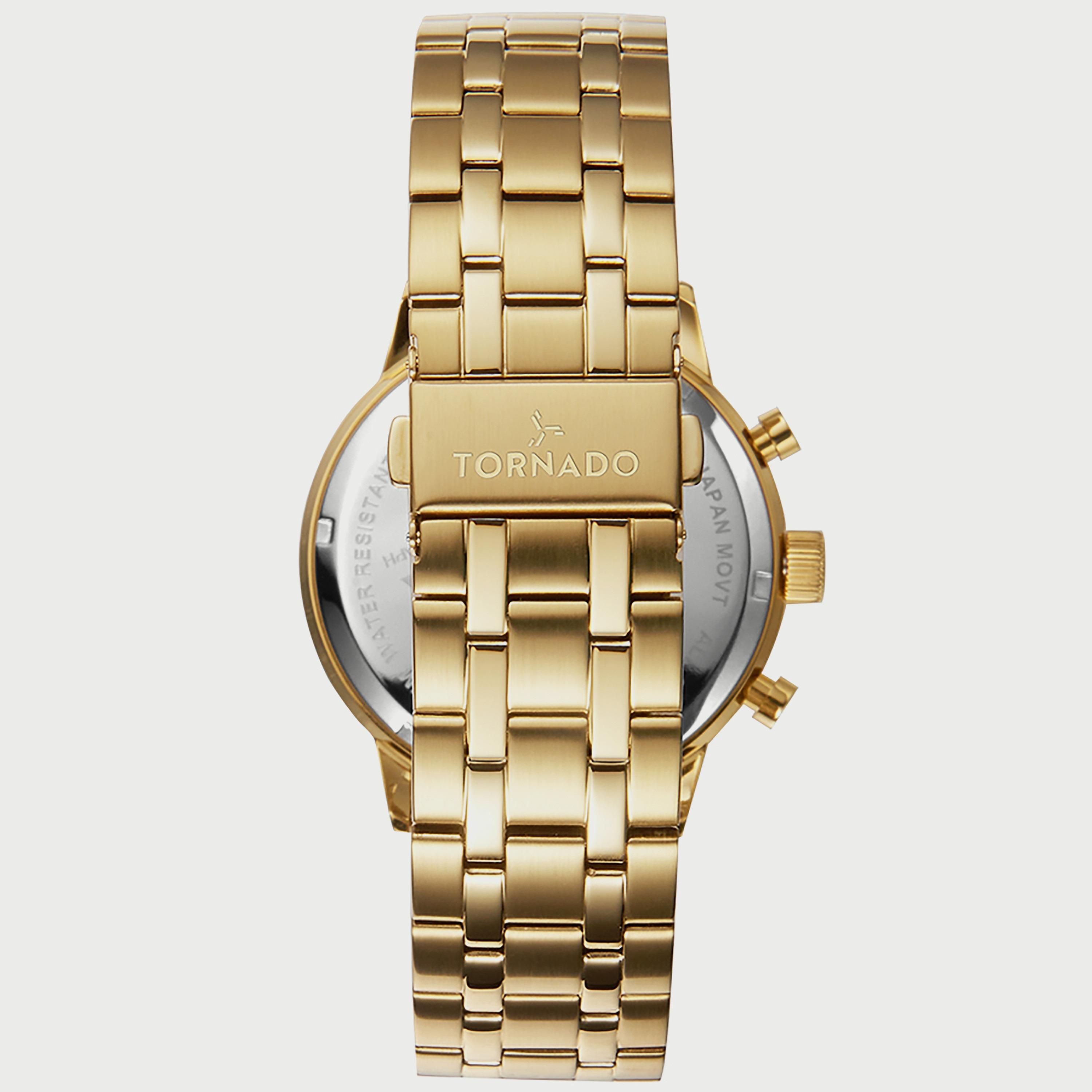  T6102-GBGH ساعة كرونوغراف للرجال من تورنيدو بسوار ذهبي من الستانلس ستيل -men-watchesandjewellery-watches-image-3