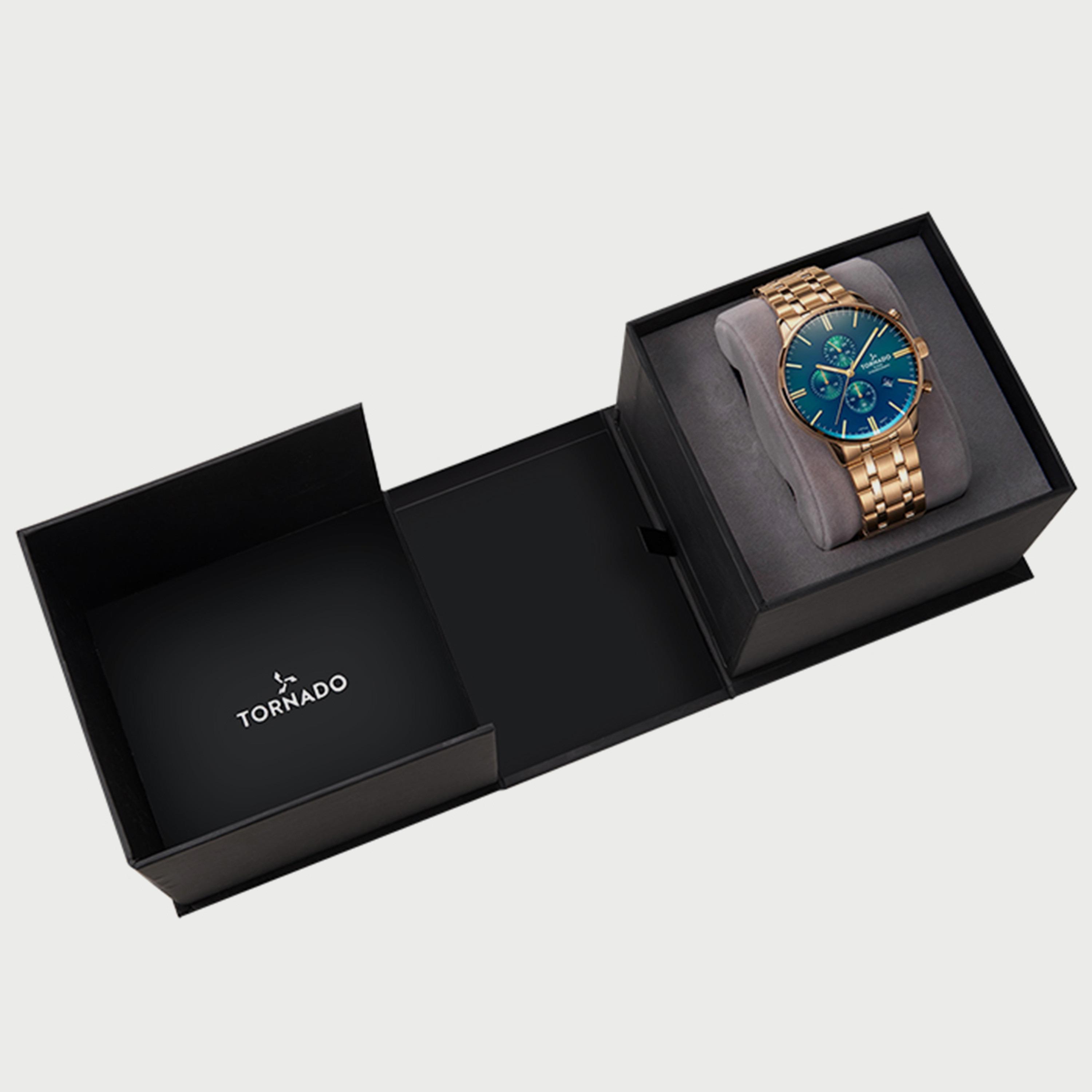  T6102-GBGH ساعة كرونوغراف للرجال من تورنيدو بسوار ذهبي من الستانلس ستيل -men-watchesandjewellery-watches-image-4