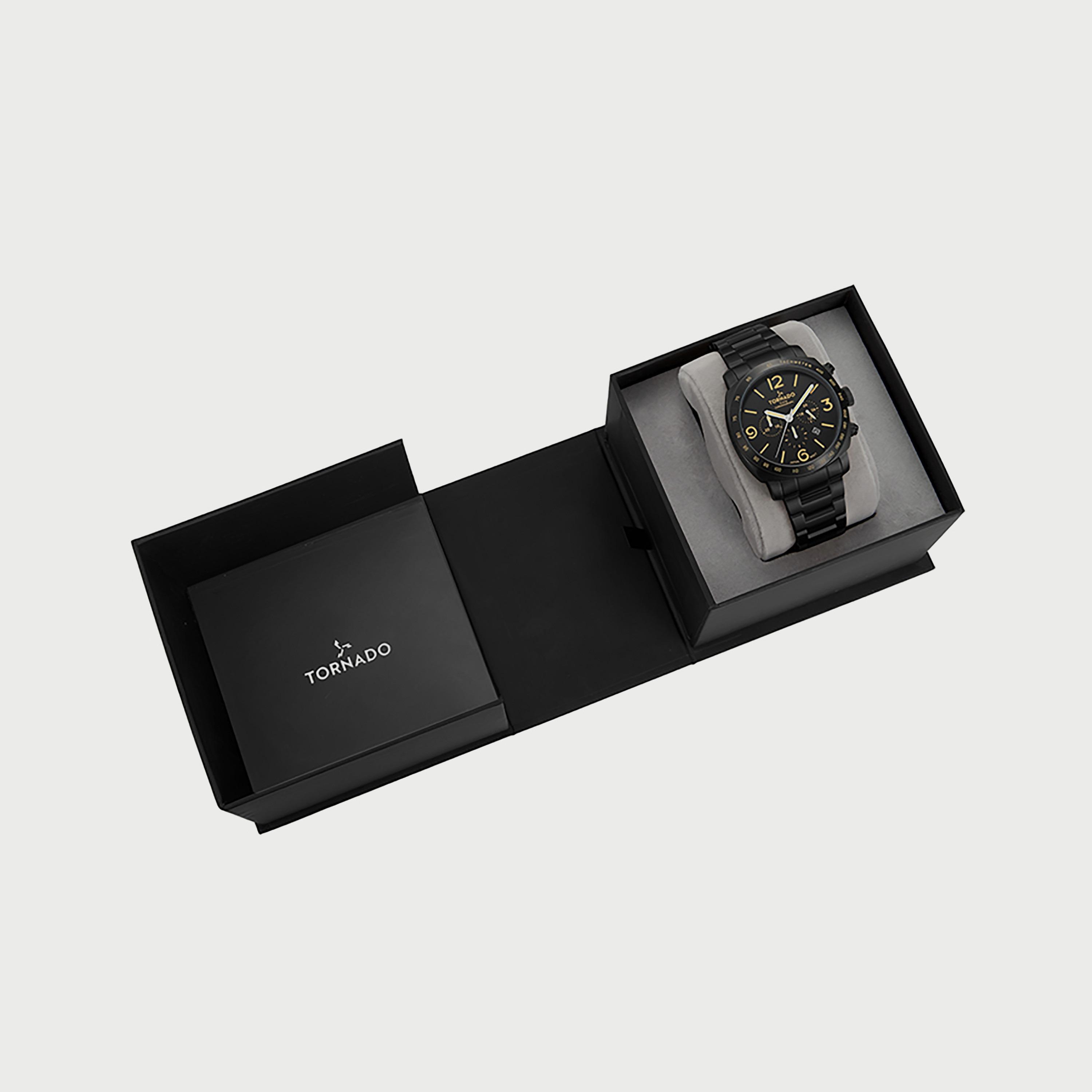  T9102B-BBBB ساعة كرونوغراف للرجال من تورنيدو بسوار أسود من الستانلس ستيل -men-watchesandjewellery-watches-image-4
