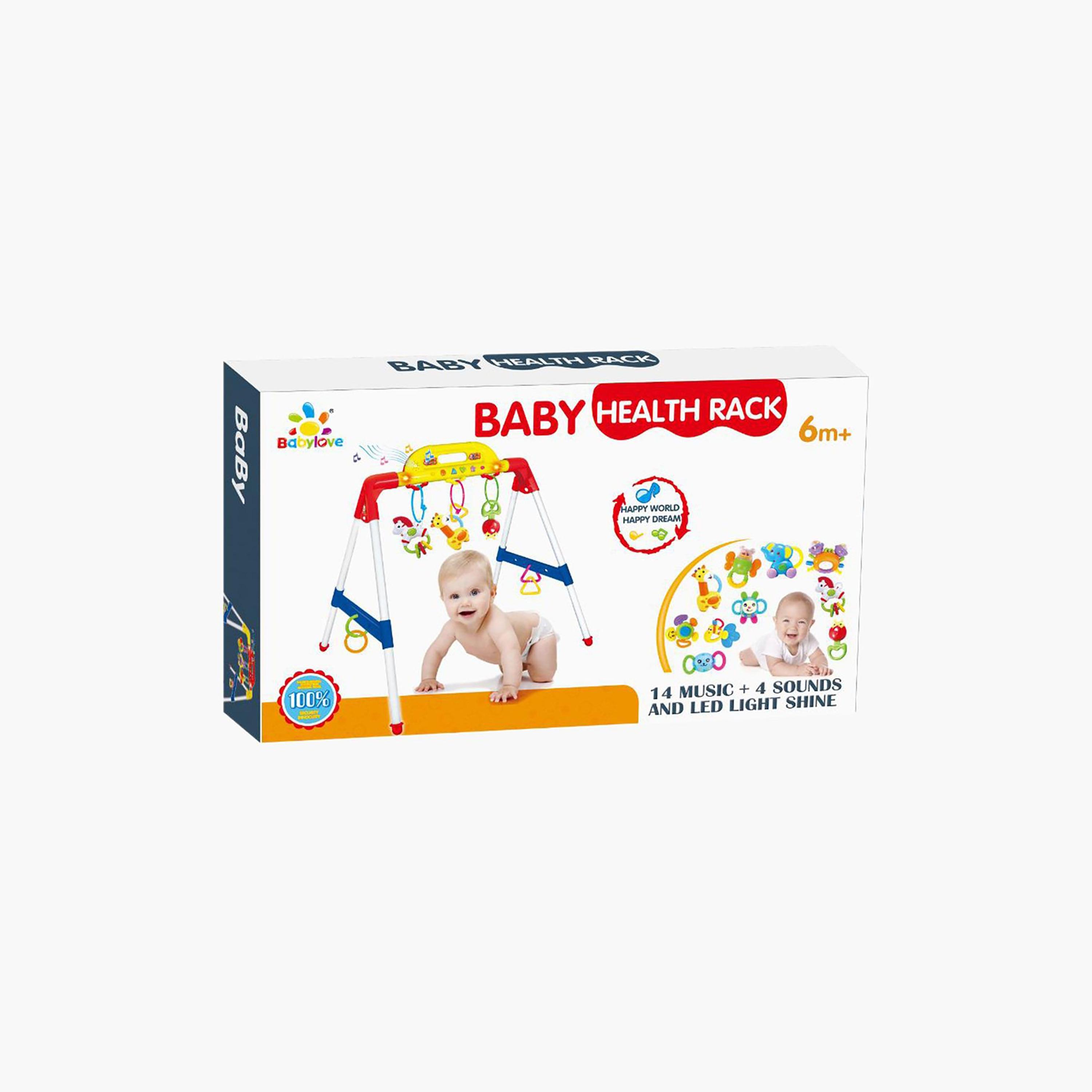 مركز ألعاب موسيقي بالصوت والضوء من بيبي لاف-baby-infantactivity-image-3