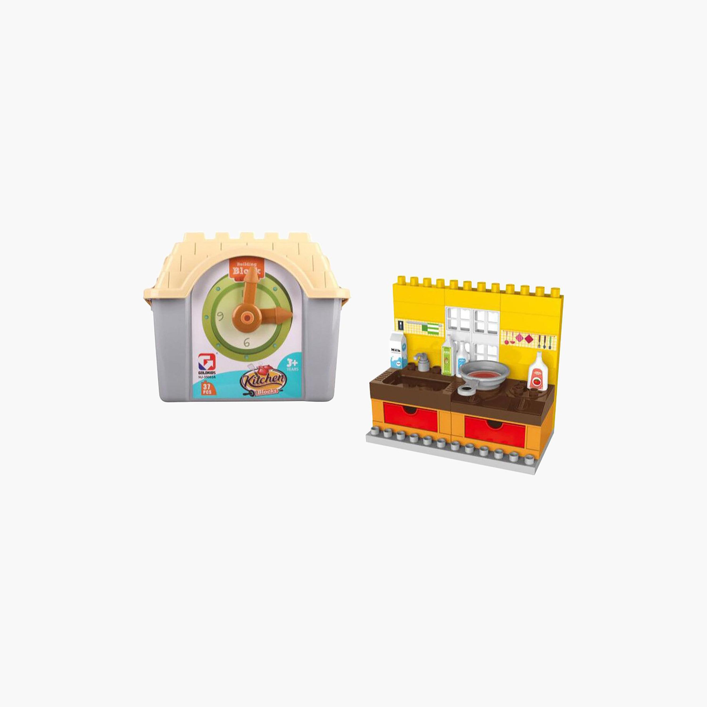 Hoda Way Kitchen Building Blocks Set - 37 Pieces-toys-buildingblocks-blocks-image-1
