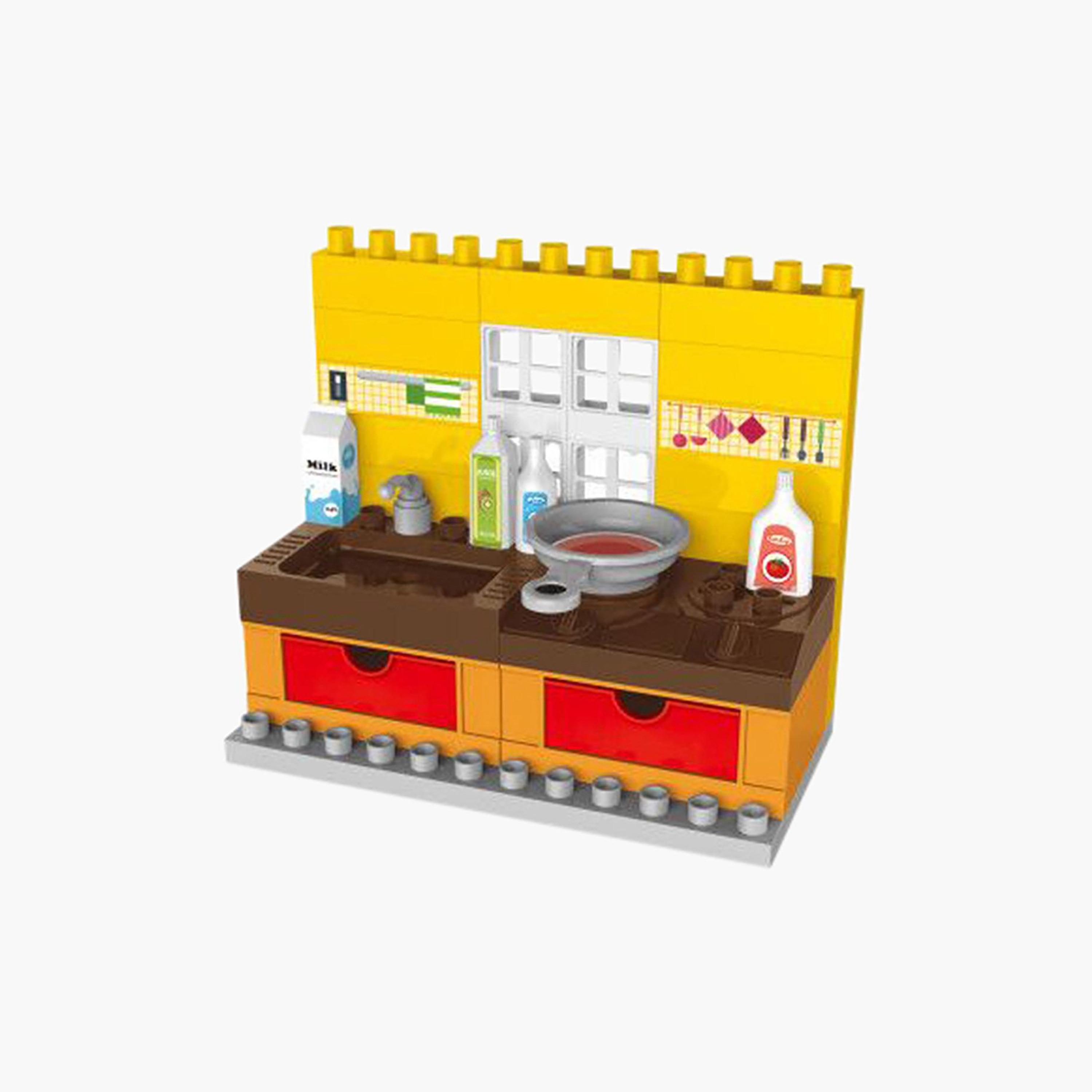 Hoda Way Kitchen Building Blocks Set - 37 Pieces-toys-buildingblocks-blocks-image-2
