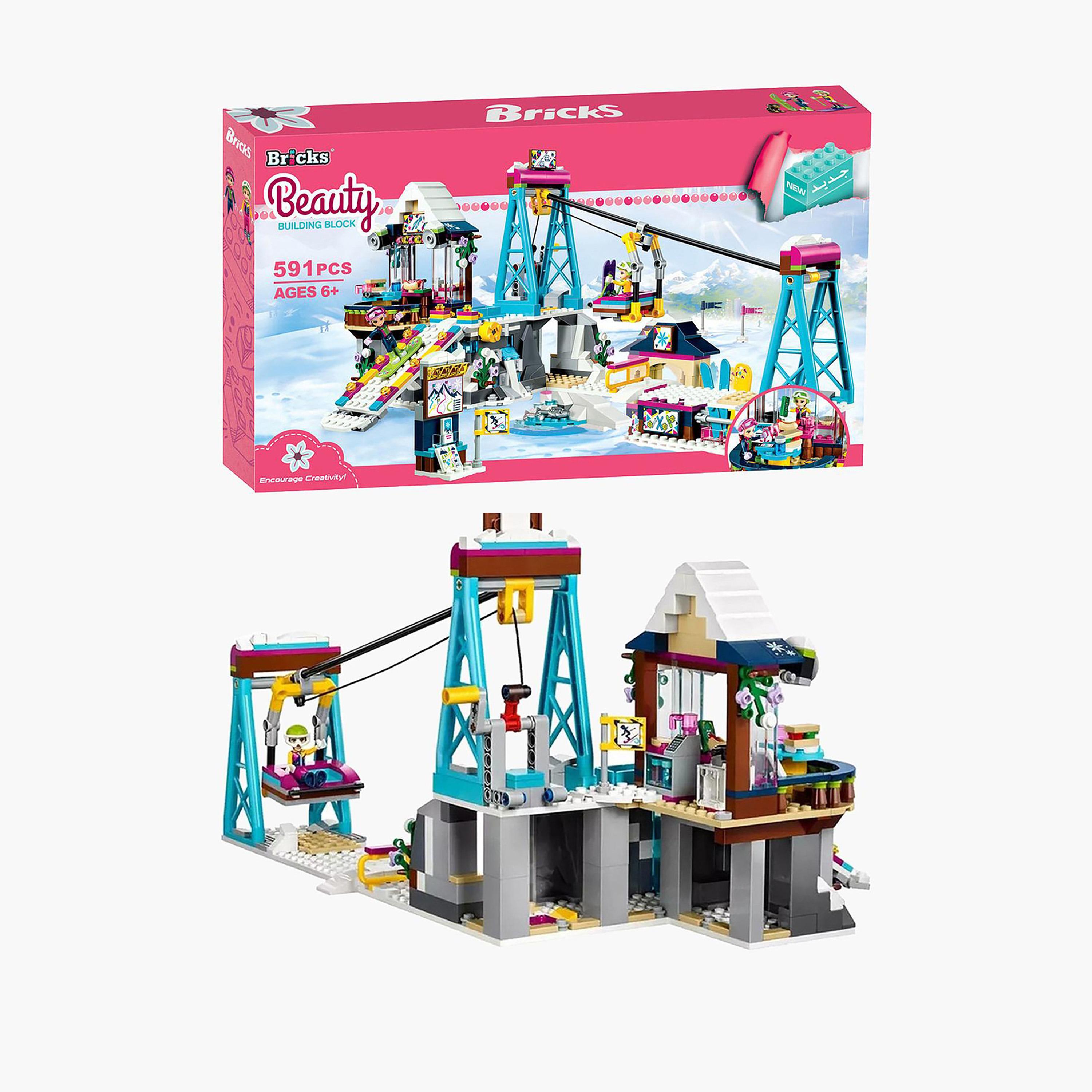 Bricks Beauty Building Blocks Set - 591 Pieces-toys-buildingblocks-blocks-image-1