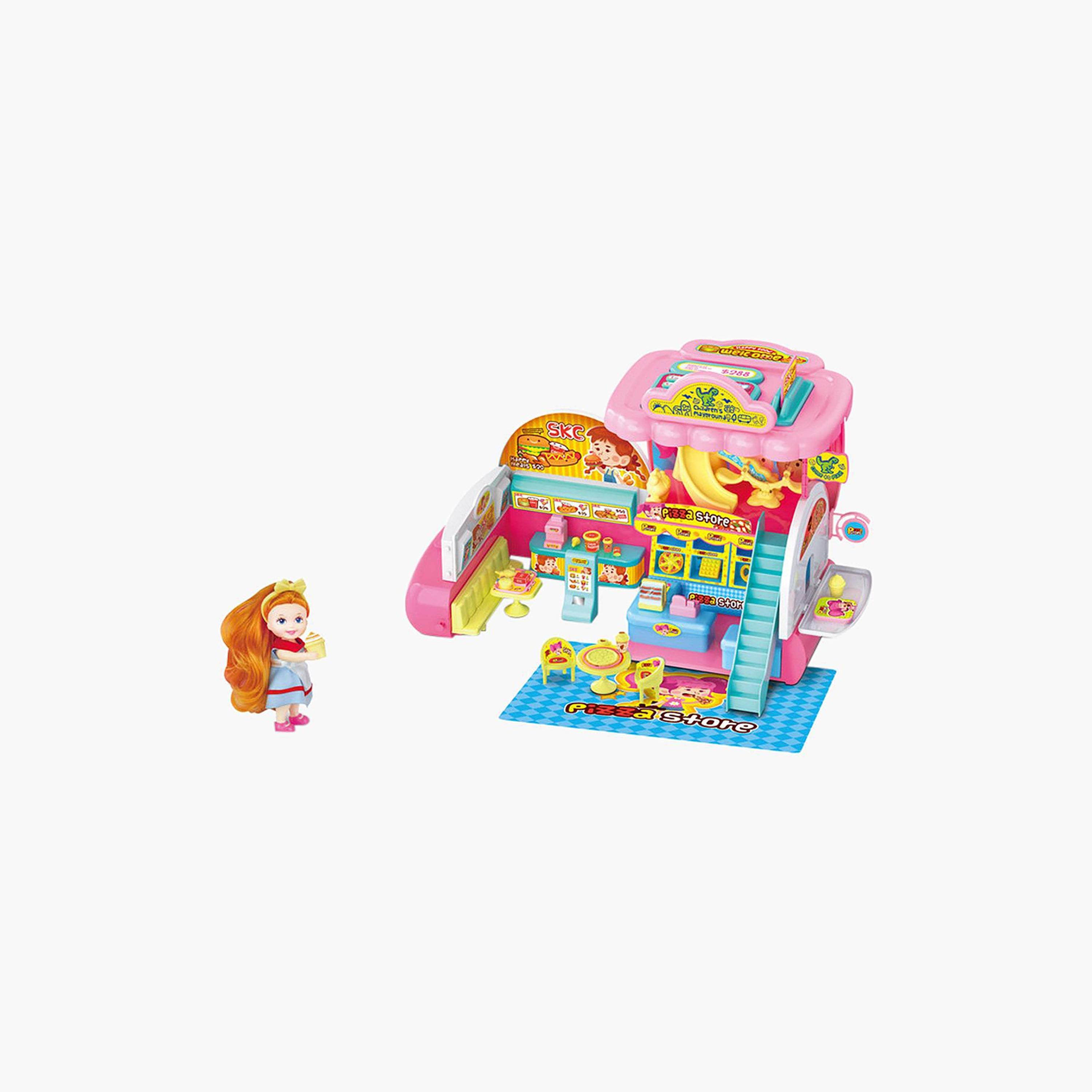 مجموعة ألعاب ماكينة تسجيل حساب المطعم من بسمة-toys-roleplay-supermarketandshoppingsets-image-2
