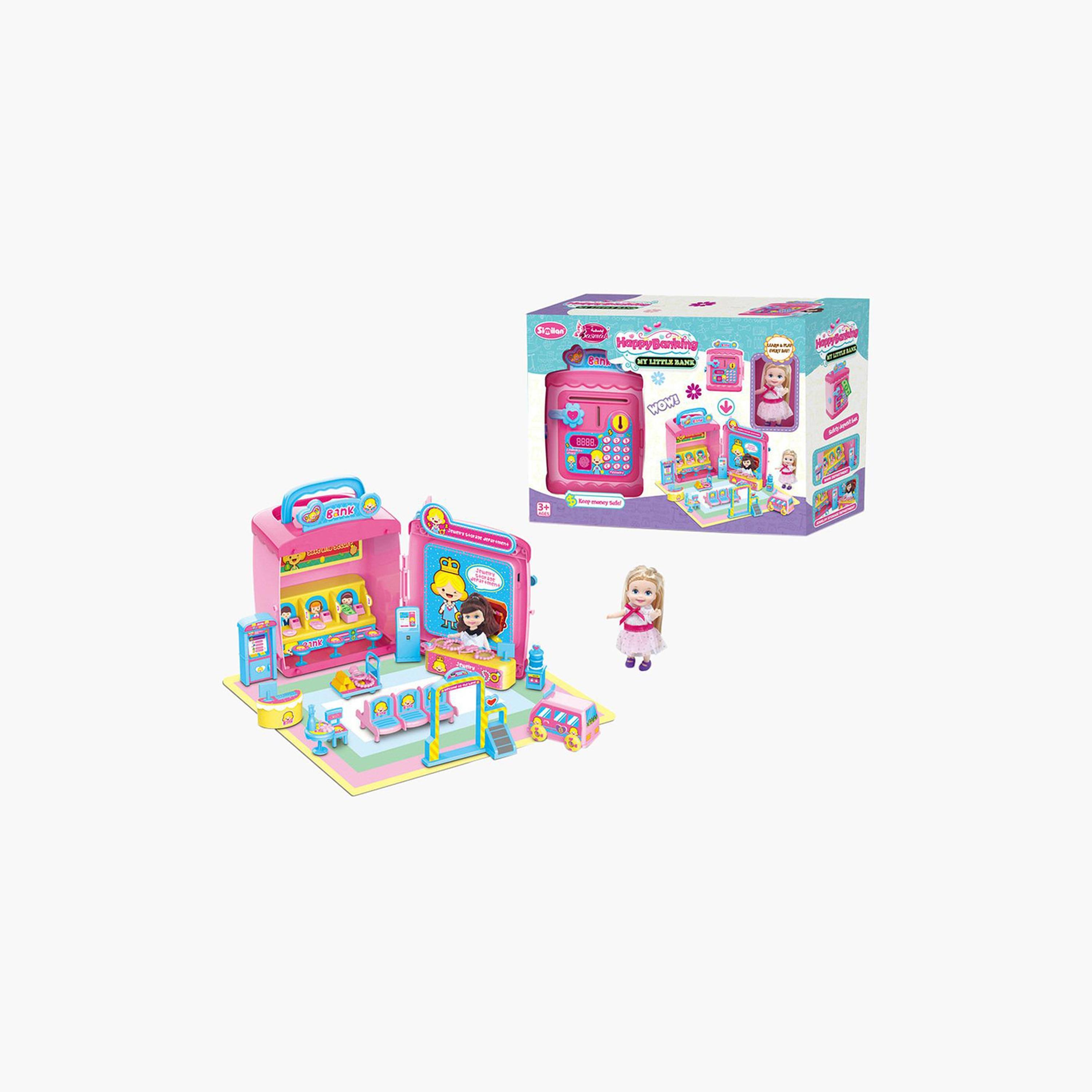 مجموعة ألعاب بنك صغير هابي بانكينج من بسمة-toys-roleplay-image-1