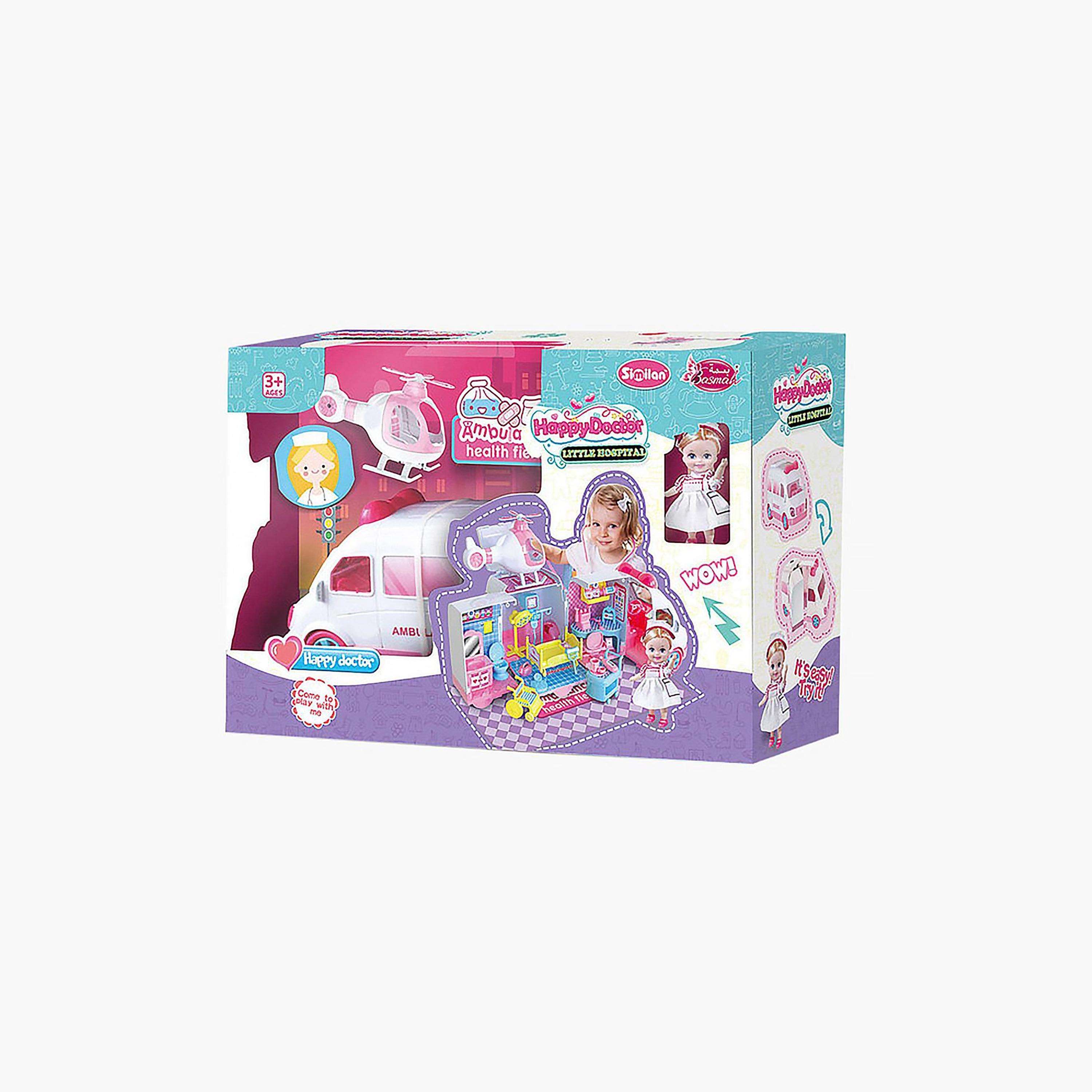 Basmah Happy Doctor Little Hospital Playset-toys-playvehicles-cars-image-2