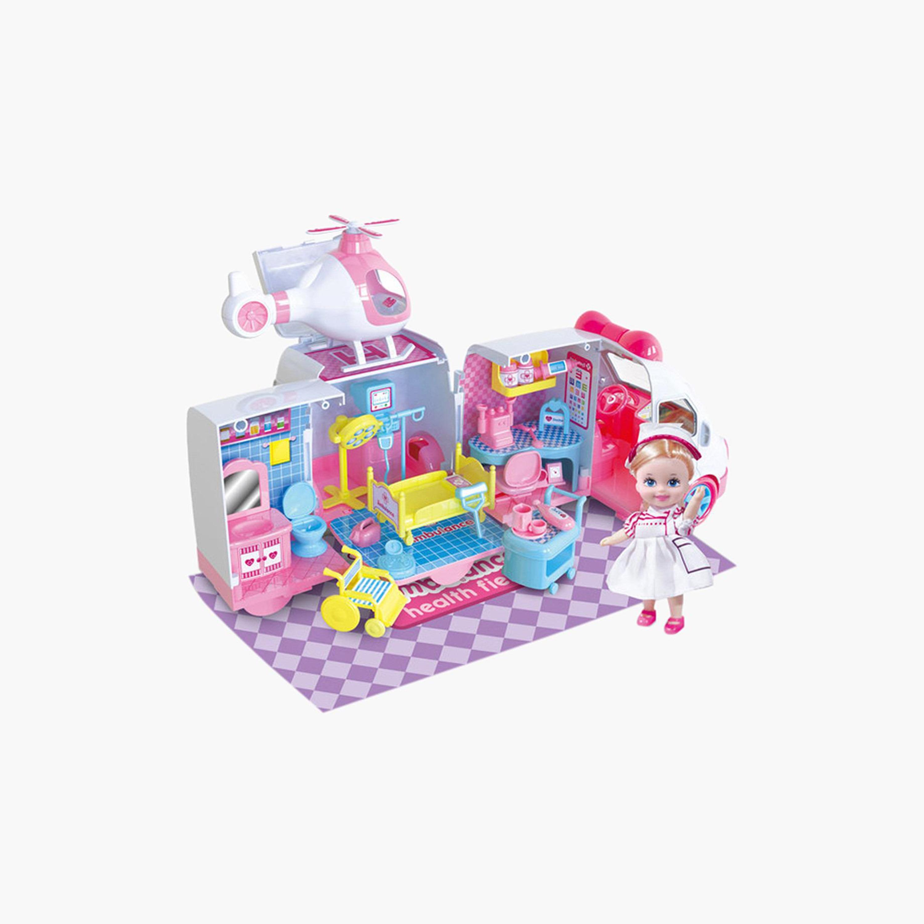 Basmah Happy Doctor Little Hospital Playset-toys-playvehicles-cars-image-3
