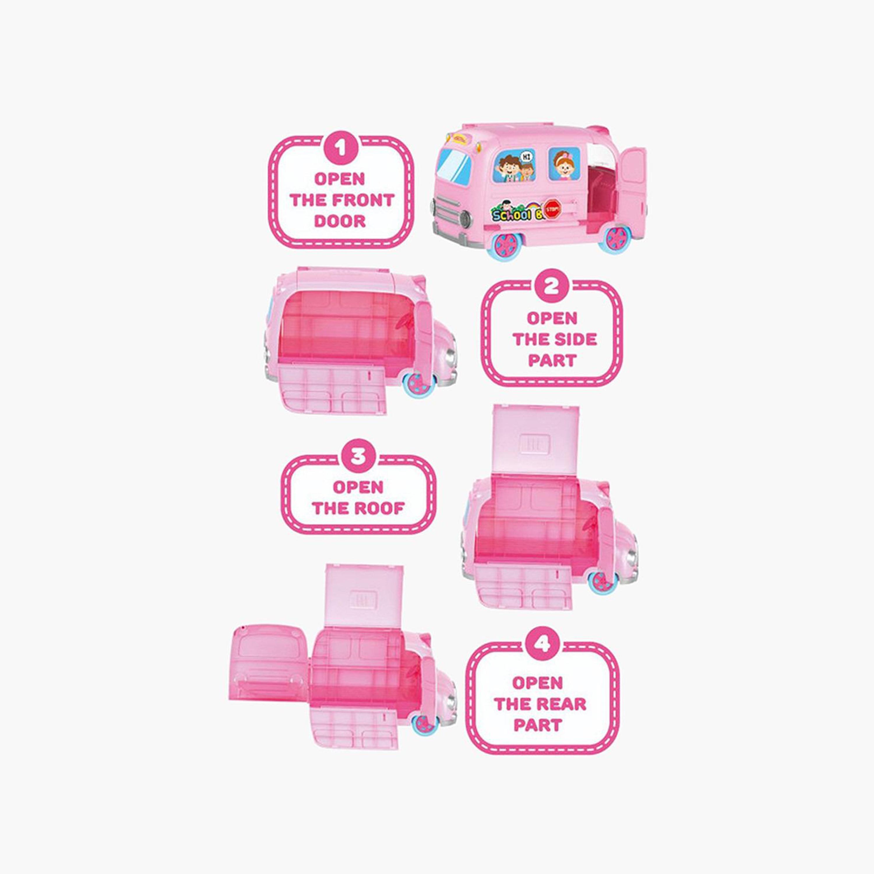 Basmah Happy School My Little School Bus Playset-toys-dollsandplaysets-dollplaysets-image-5
