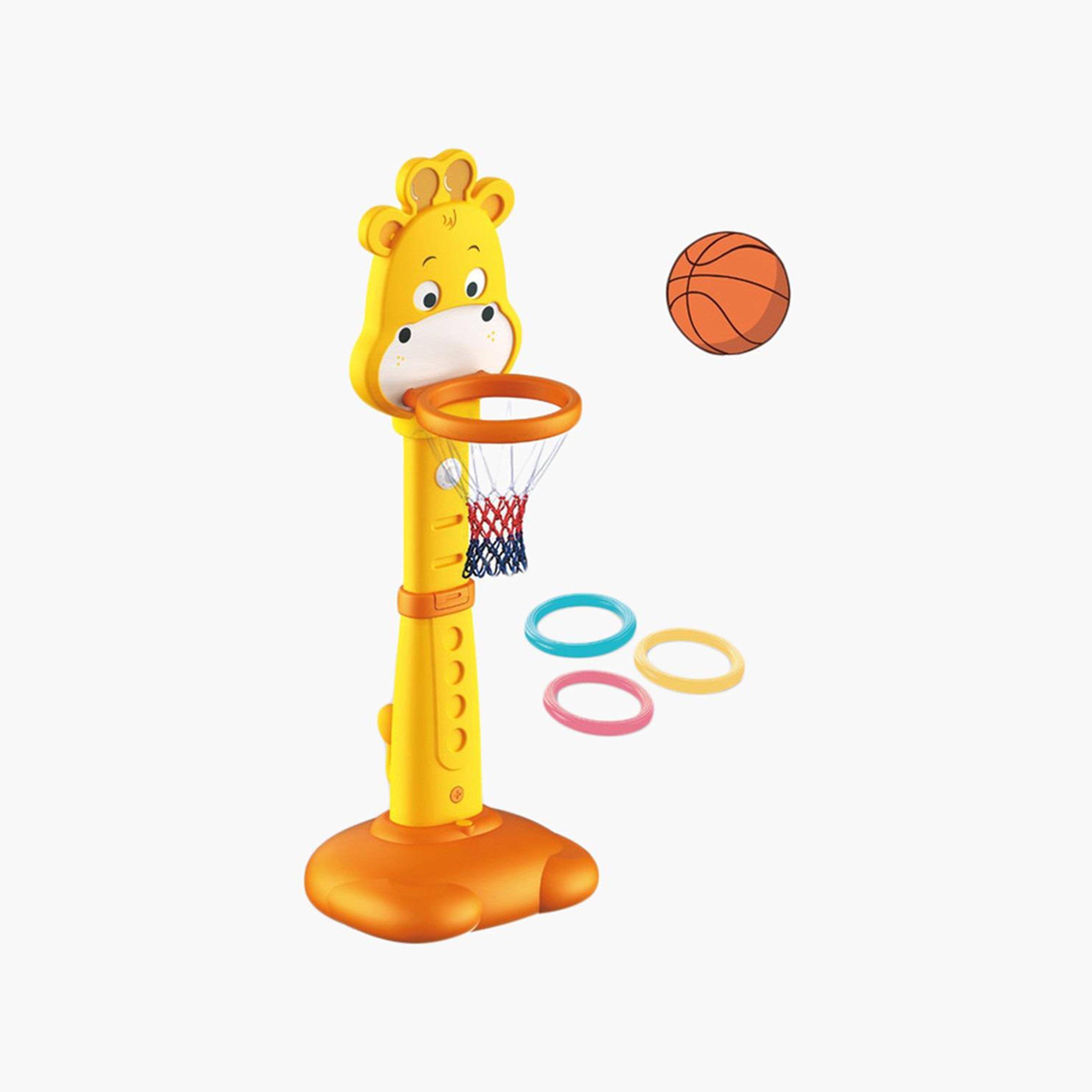حامل كرة سلة بتصميم زرافة من فاميلي سنتر-toys-outdoor-sports-image-3