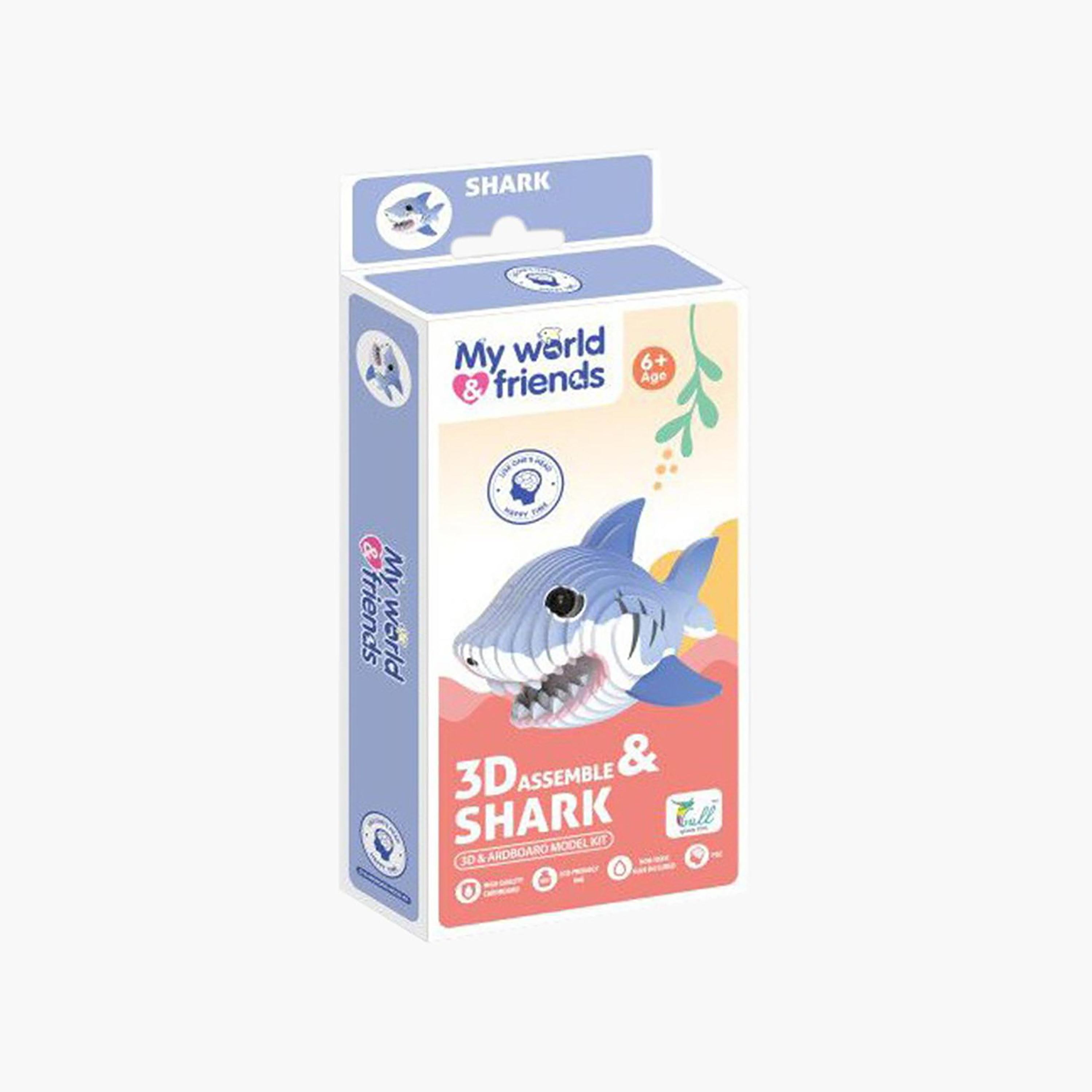Family Center Shark Jigsaw 3D Puzzle Set-toys-indoortoys-puzzles-image-2
