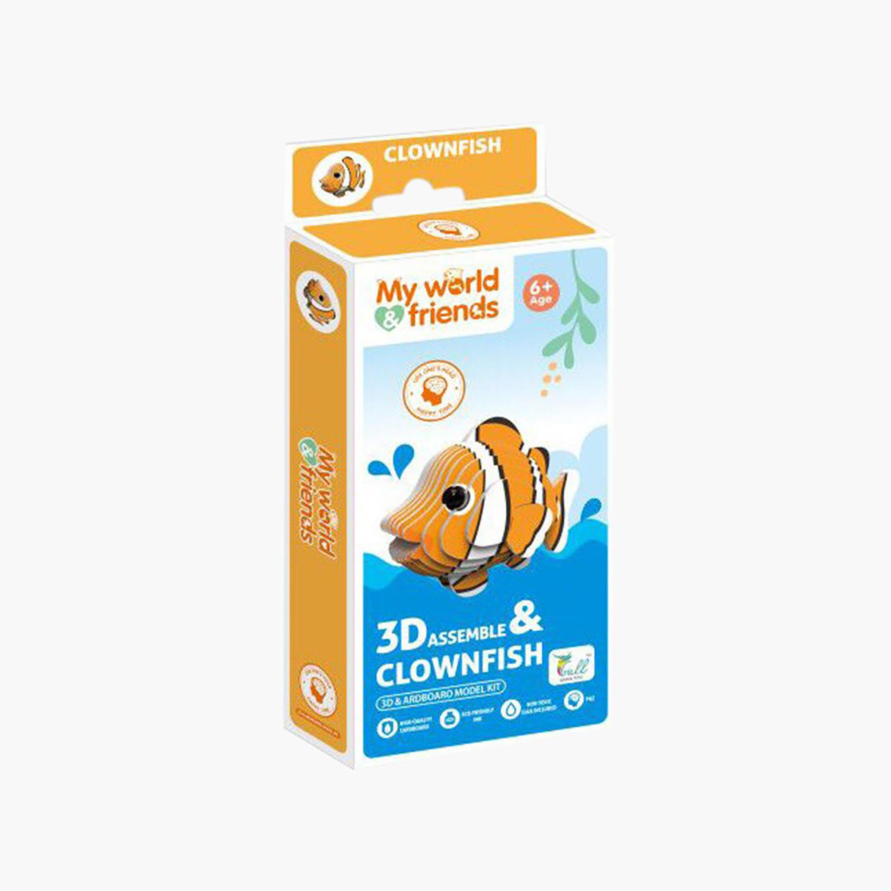 Family Center 3D Clownfish Jigsaw Puzzle Playset-toys-indoortoys-puzzles-image-3