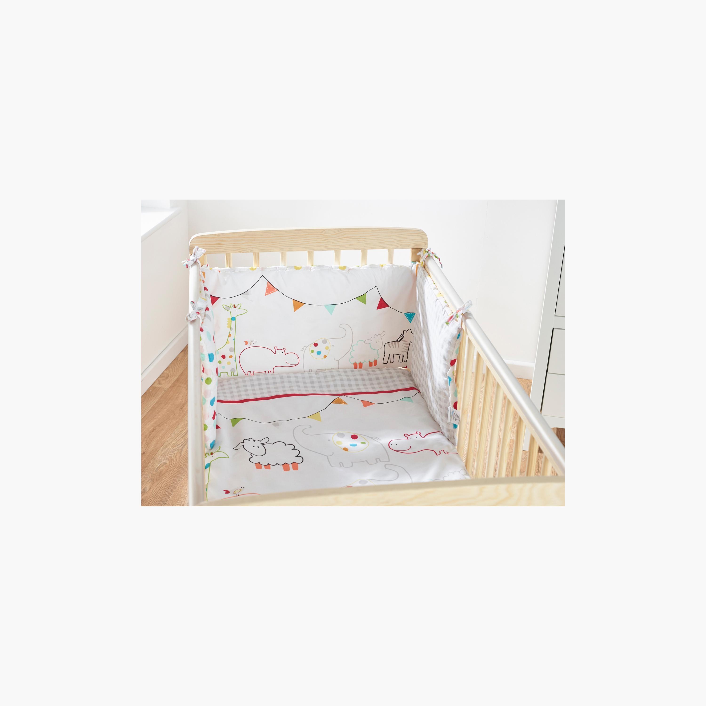 Kinder Valley Animal Journey Print Quilt and Bumper Set-baby-nursery-babybedding-image-3