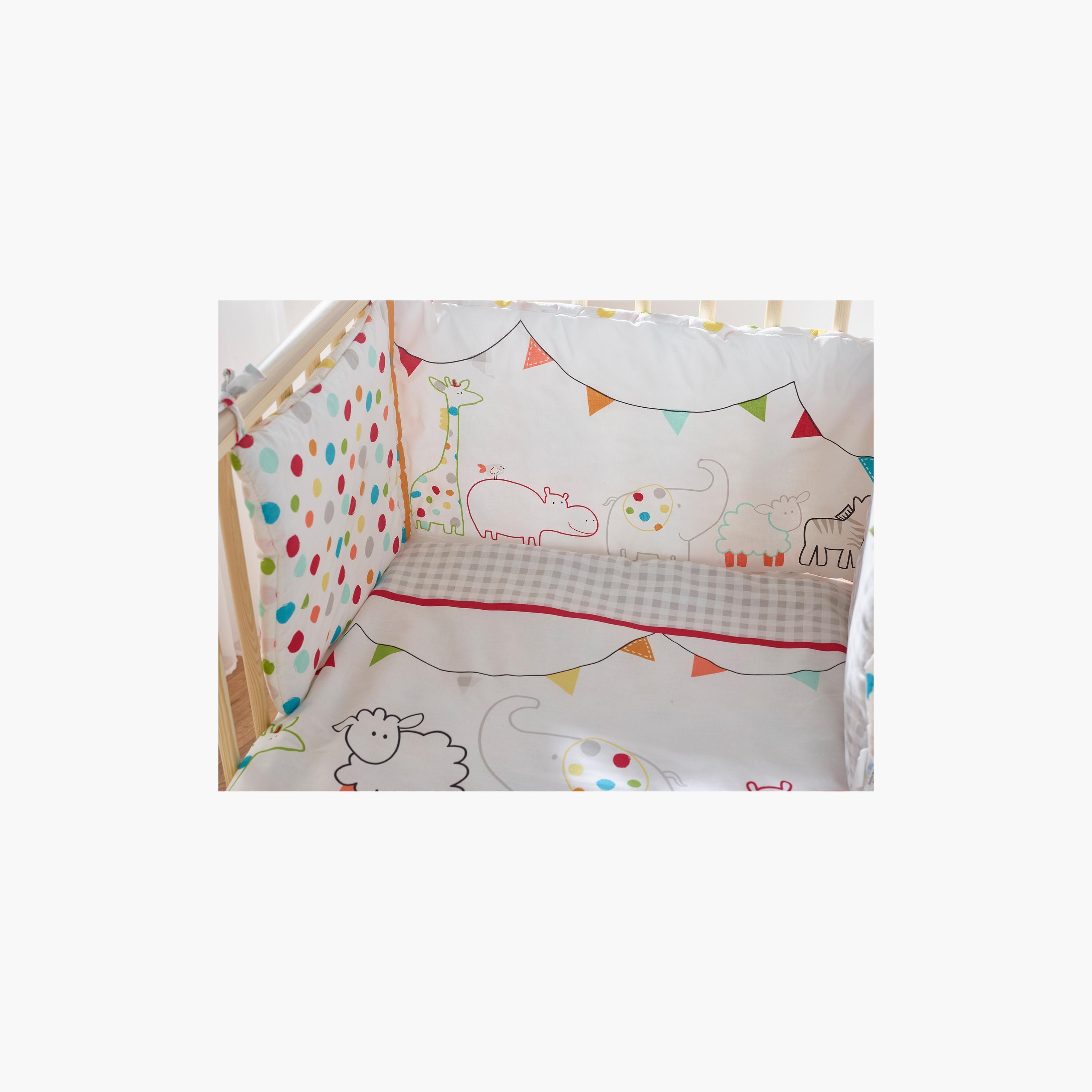 Kinder Valley Animal Journey Print Quilt and Bumper Set-baby-nursery-babybedding-image-4