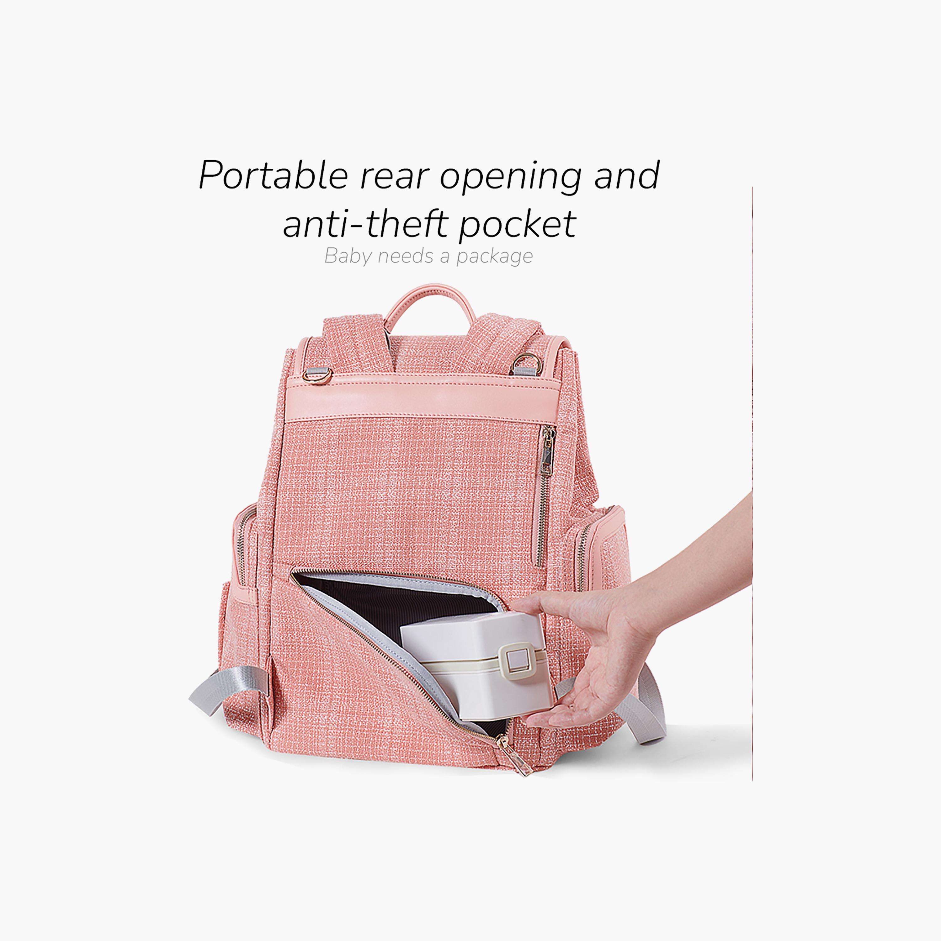 Sunveno Vouge Textured Diaper Bag-baby-diapering-diaperbags-image-3