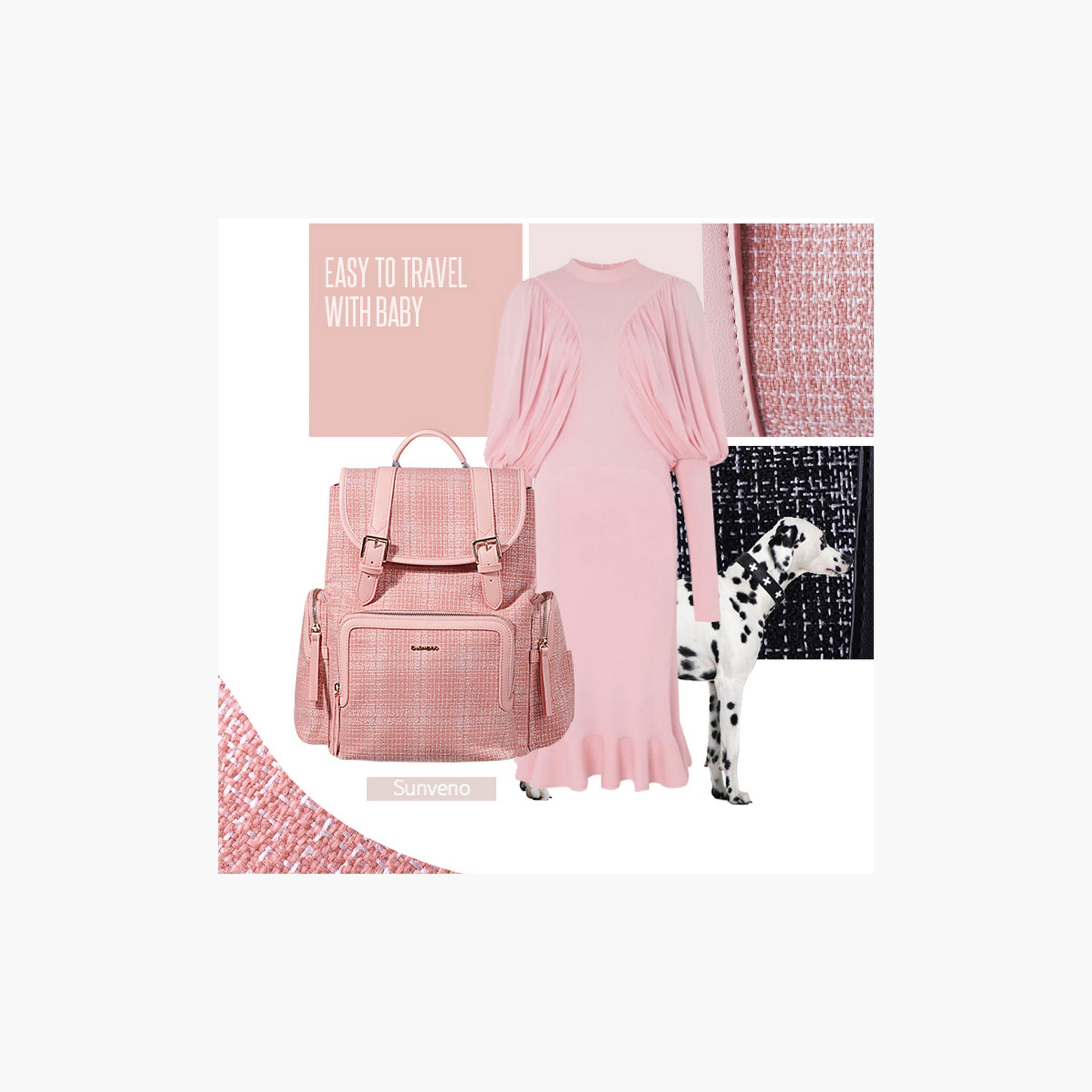 Sunveno Vouge Textured Diaper Bag-baby-diapering-diaperbags-image-5