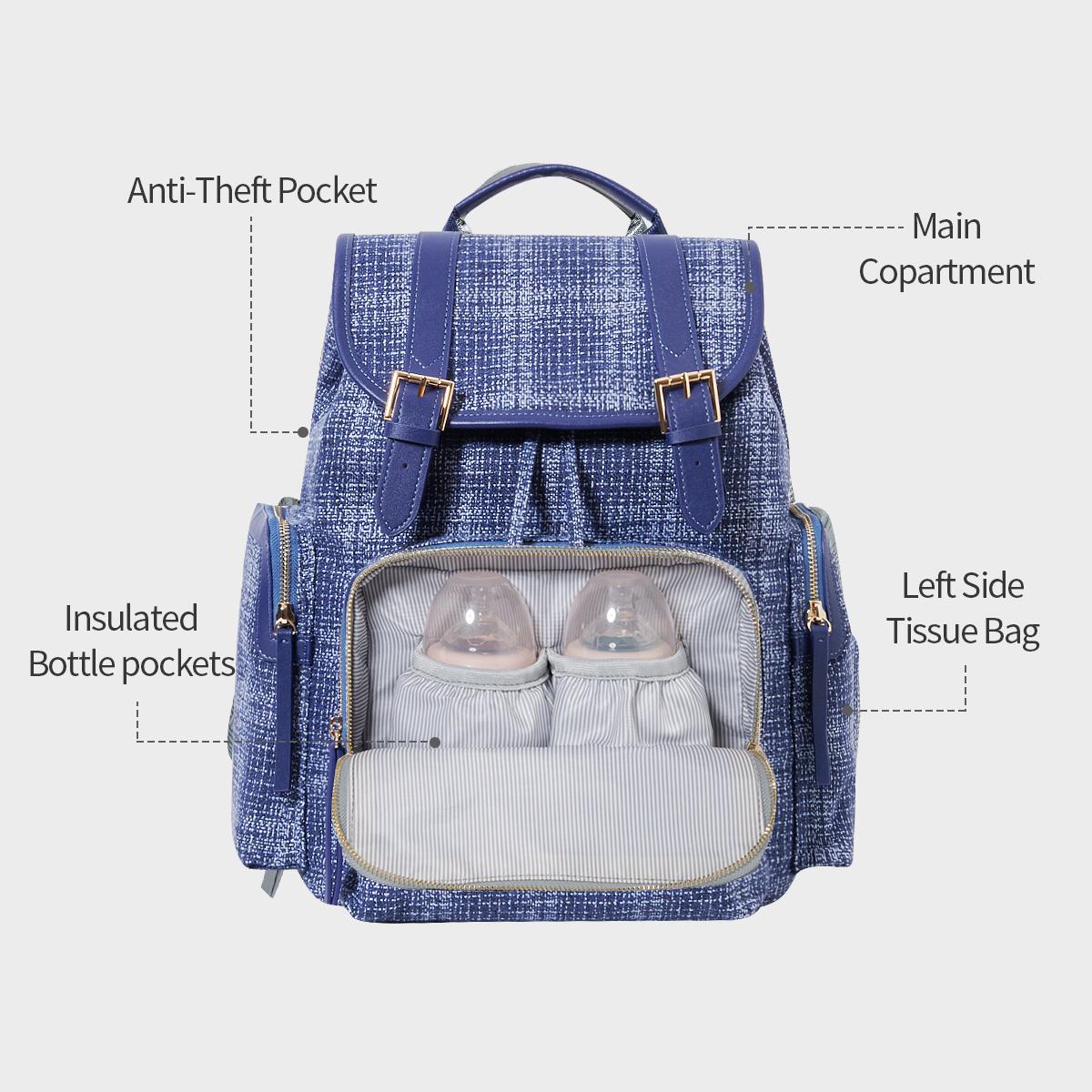 Sunveno Vouge Textured Diaper Bag-baby-diapering-diaperbags-image-9
