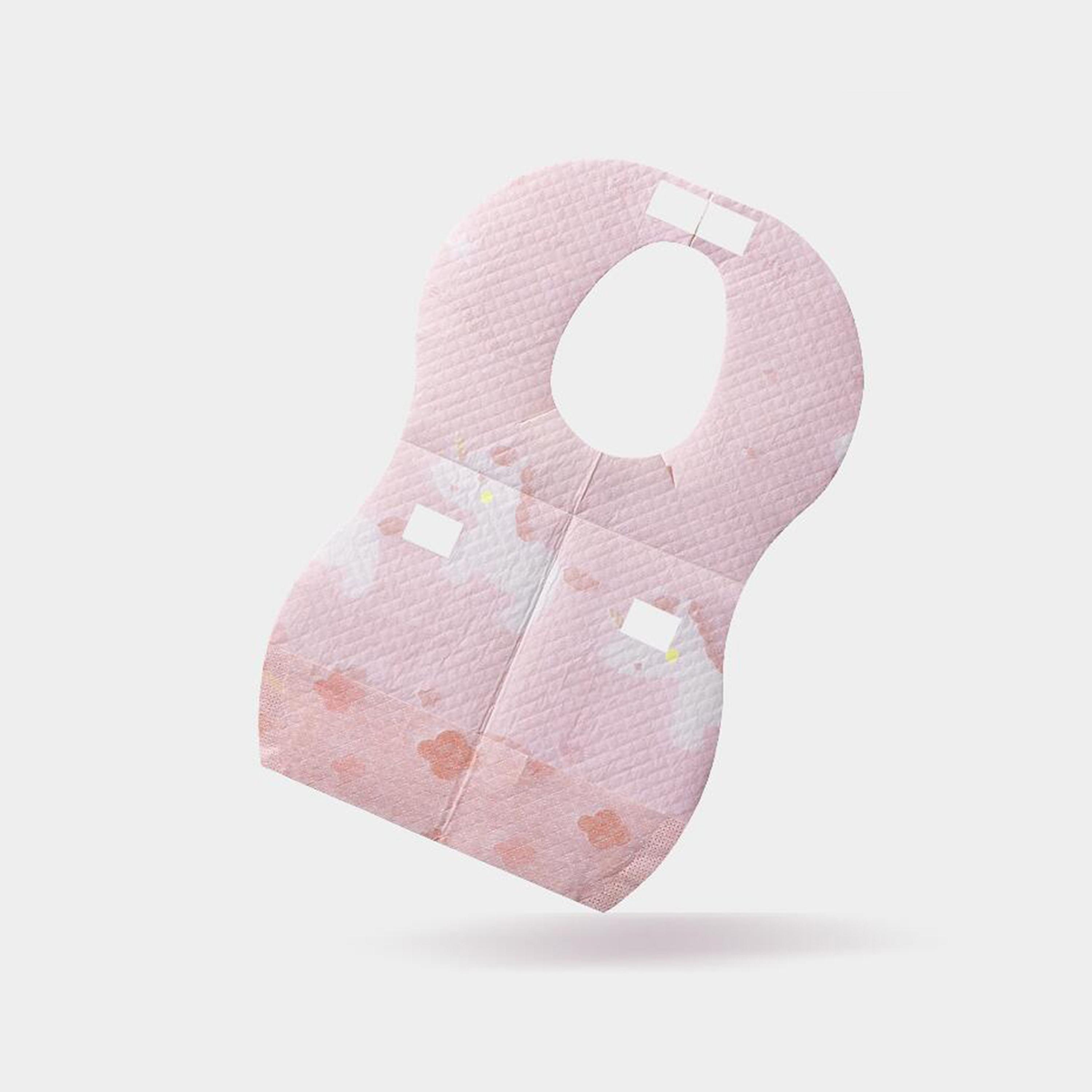 Sunveno Printed Disposable Baby Bib - Set of 20-baby-feeding-bibs-image-1