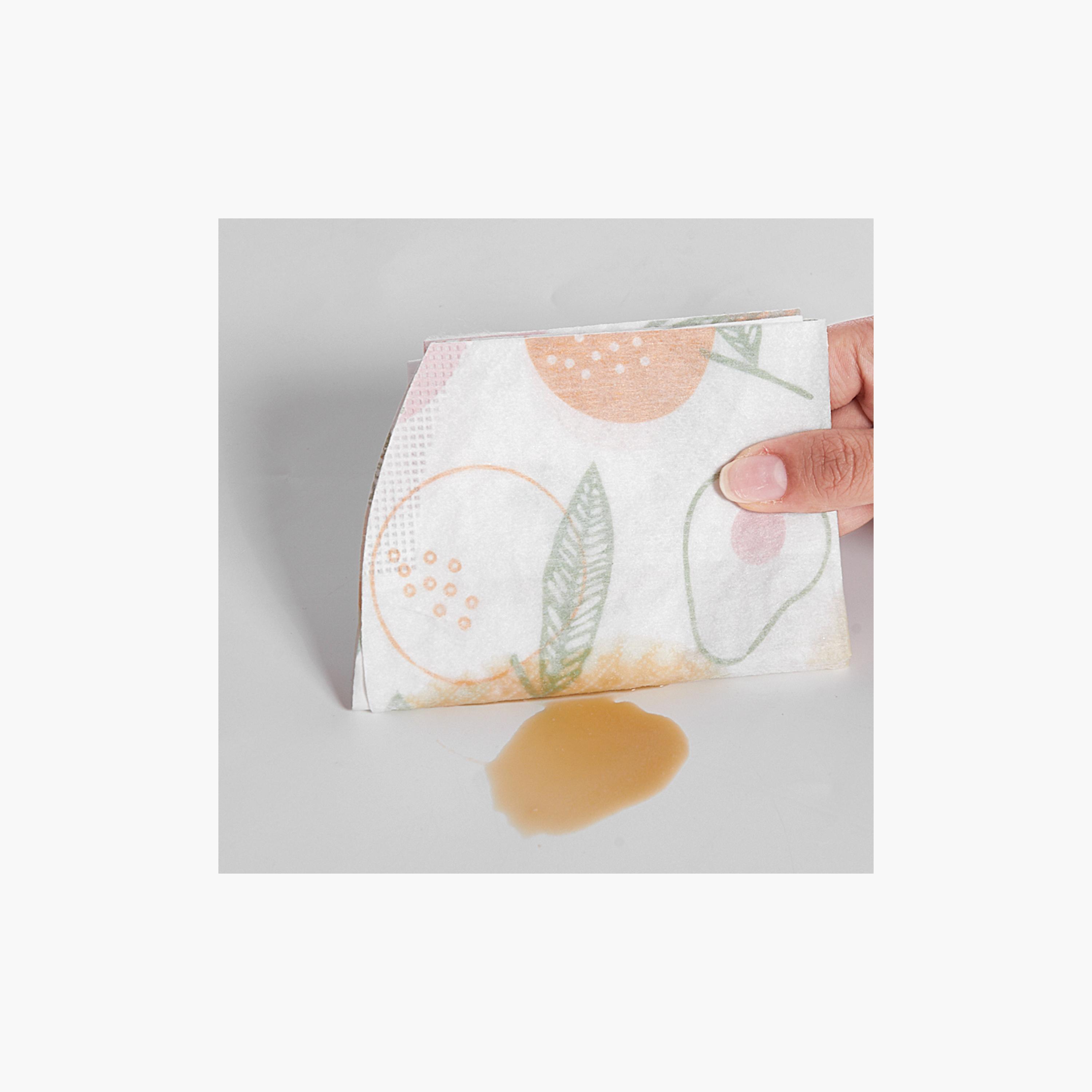 Sunveno Printed Disposable Baby Bib - Set of 20-baby-feeding-bibs-image-3