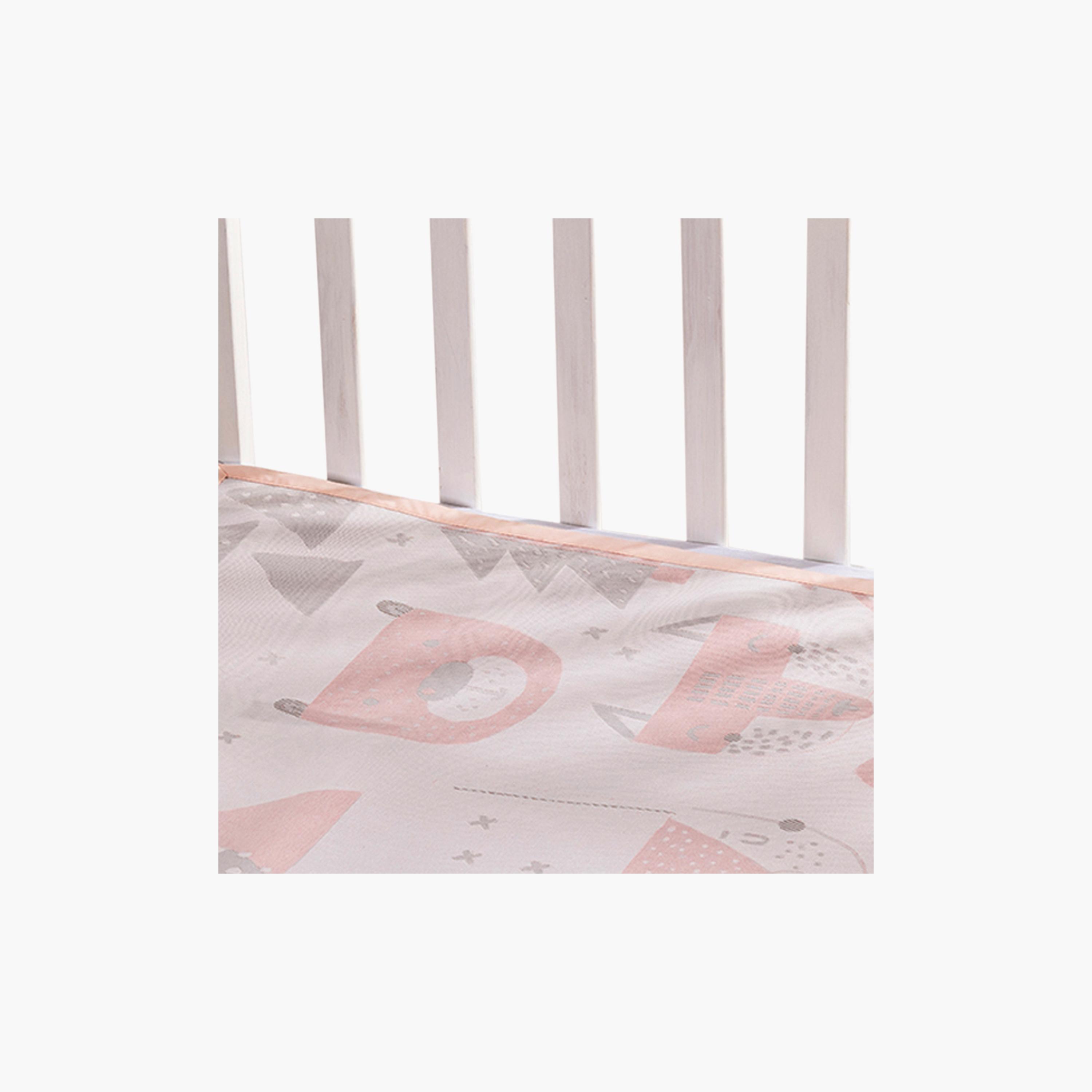 Sunveno Printed Baby Mattress Protector Multipurpose Mat - Large-baby-nursery-babybedding-image-2