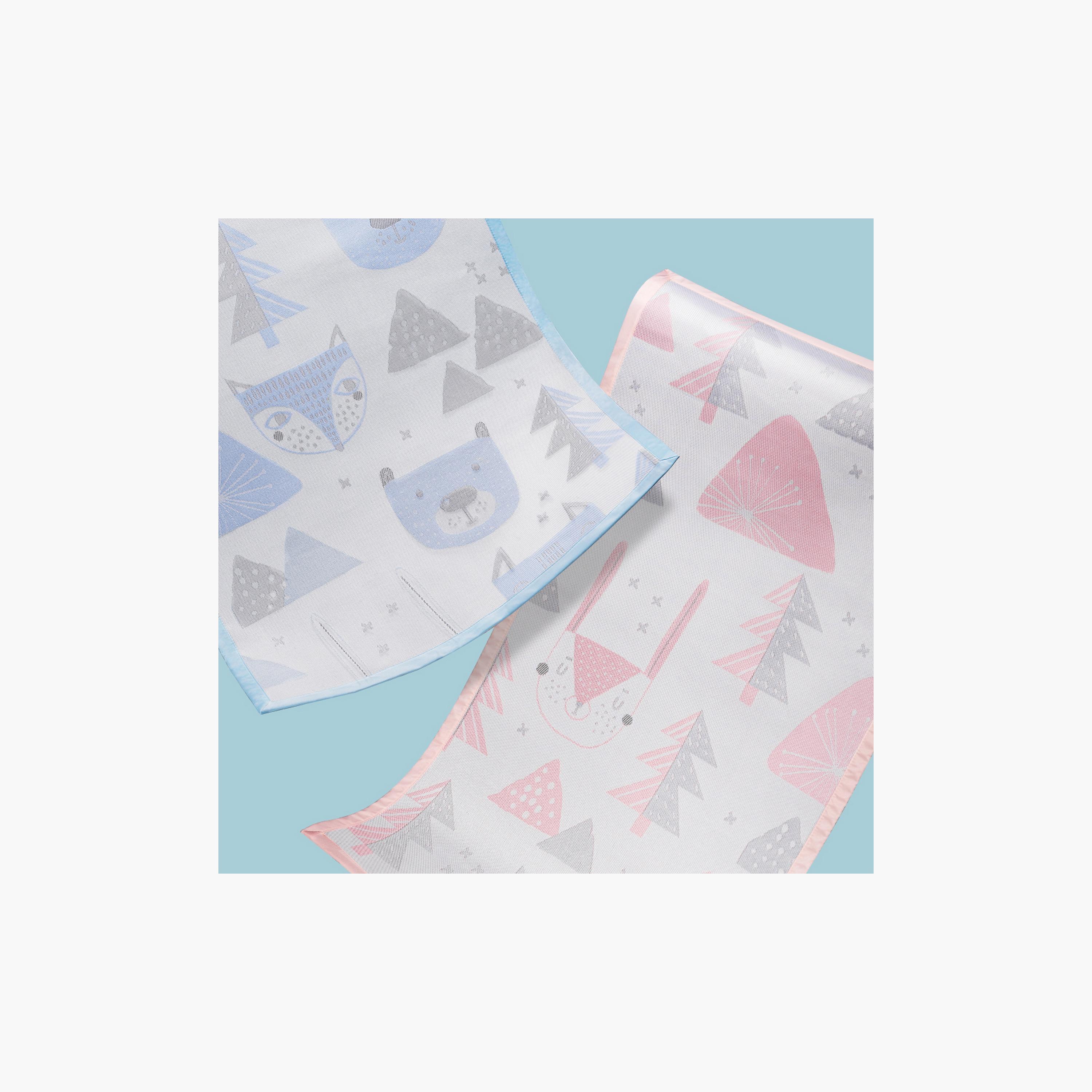 Sunveno Printed Baby Mattress Protector Multipurpose Mat - Large-baby-nursery-babybedding-image-3
