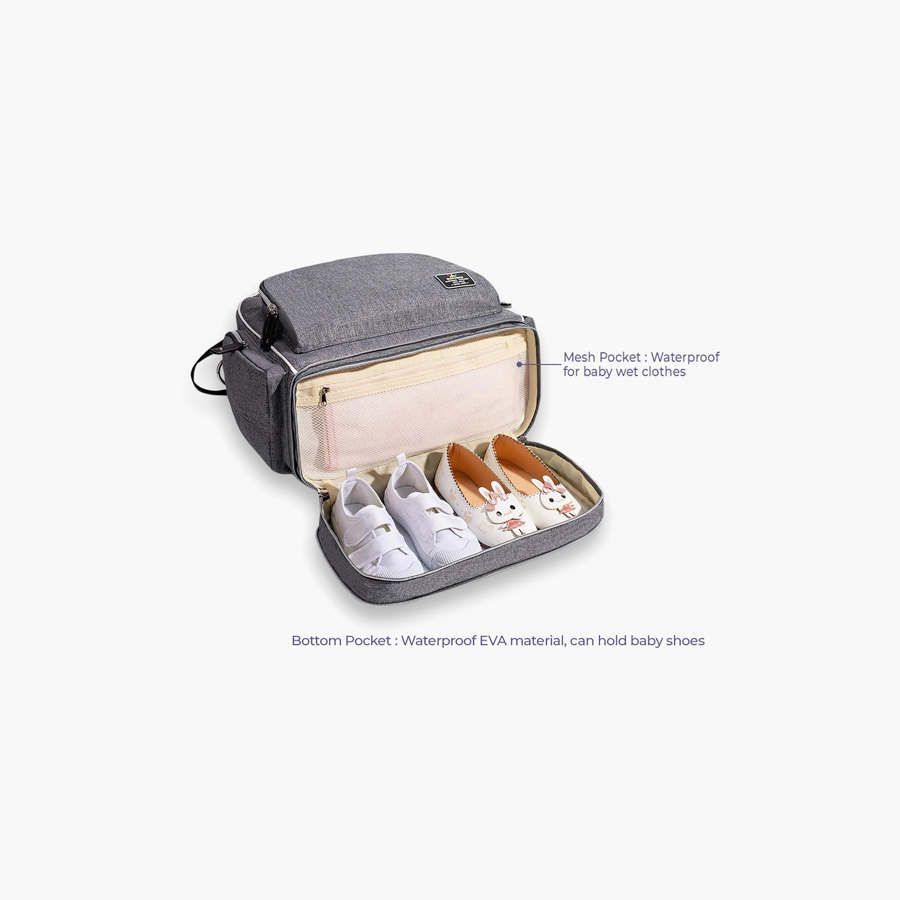 Sunveno Signature Maternity Diaper Bag with Stroller Hooks-baby-diapering-diaperbags-image-5