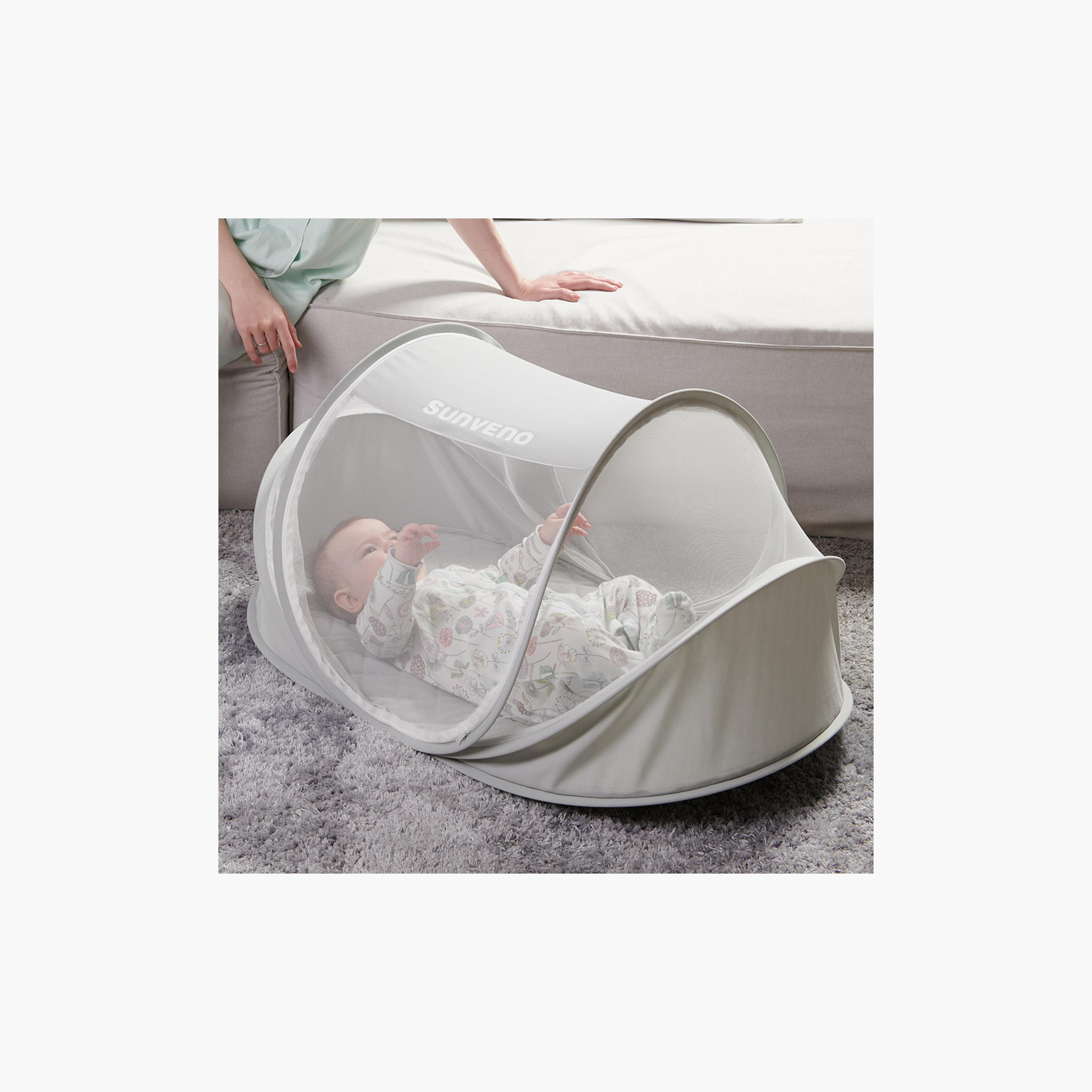 Sunveno Portable Baby Bed with Mosquito Net-baby-nursery-furniture-cribsandbeds-cribaccessories-image-5