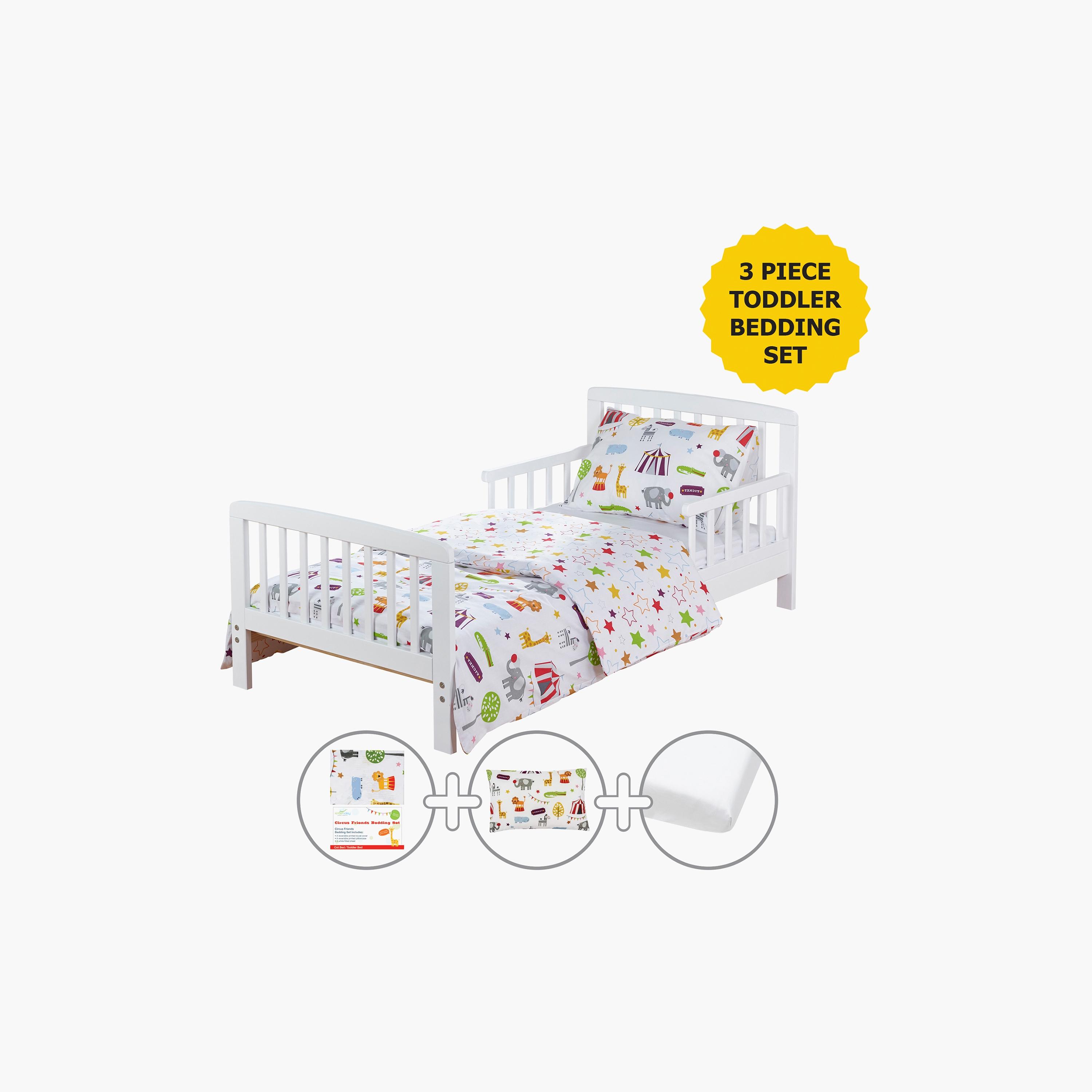 Kinder Valley Circus Friends Print 3-Piece Toddler Bedding Set-baby-nursery-babybedding-image-2