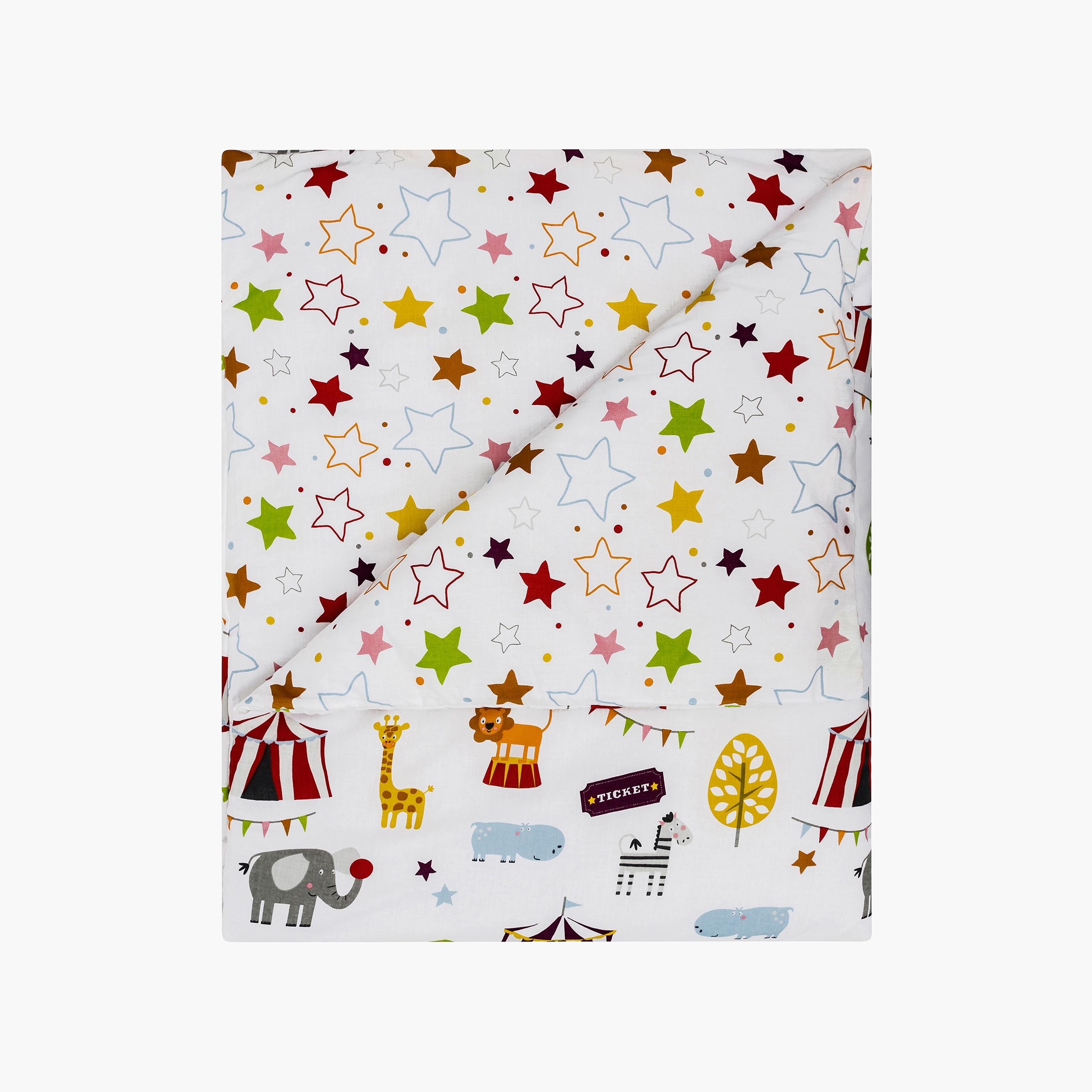 Kinder Valley Circus Friends Print 3-Piece Toddler Bedding Set-baby-nursery-babybedding-image-4