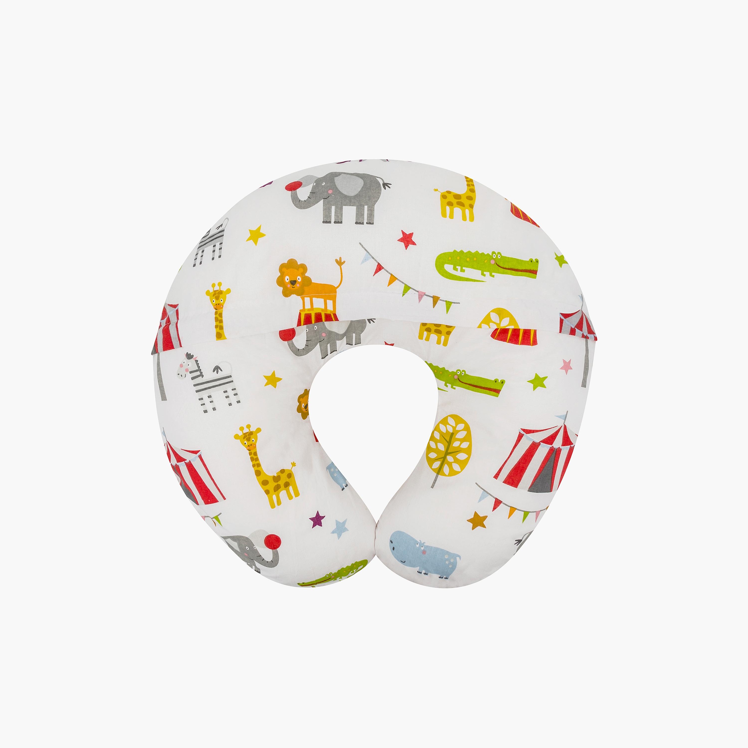 وسادة رقبة بطبعات سيركس فريندز مع سحاب إغلاق من كيندر فالي-baby-nursery-babybedding-image-3