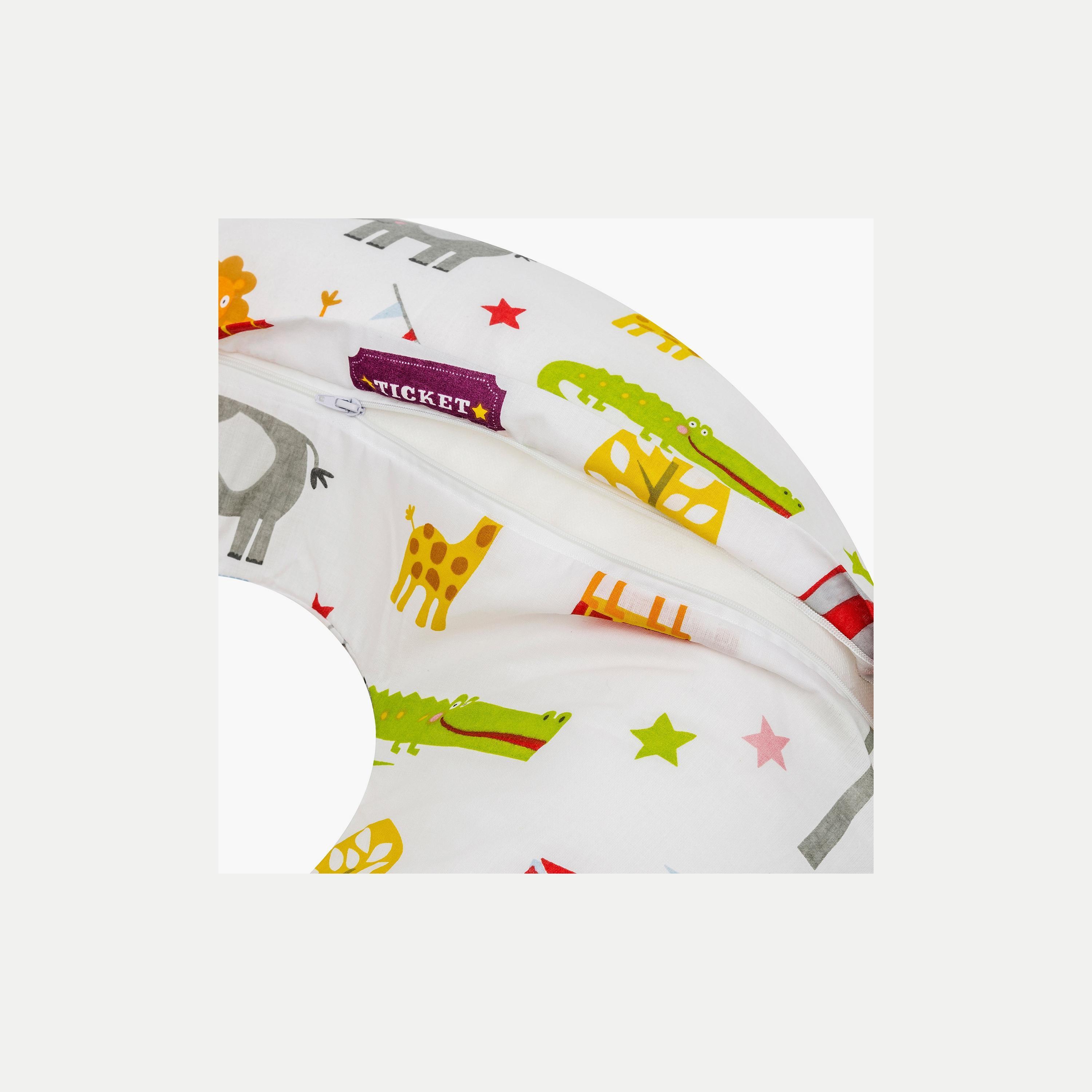 وسادة رقبة بطبعات سيركس فريندز مع سحاب إغلاق من كيندر فالي-baby-nursery-babybedding-image-4