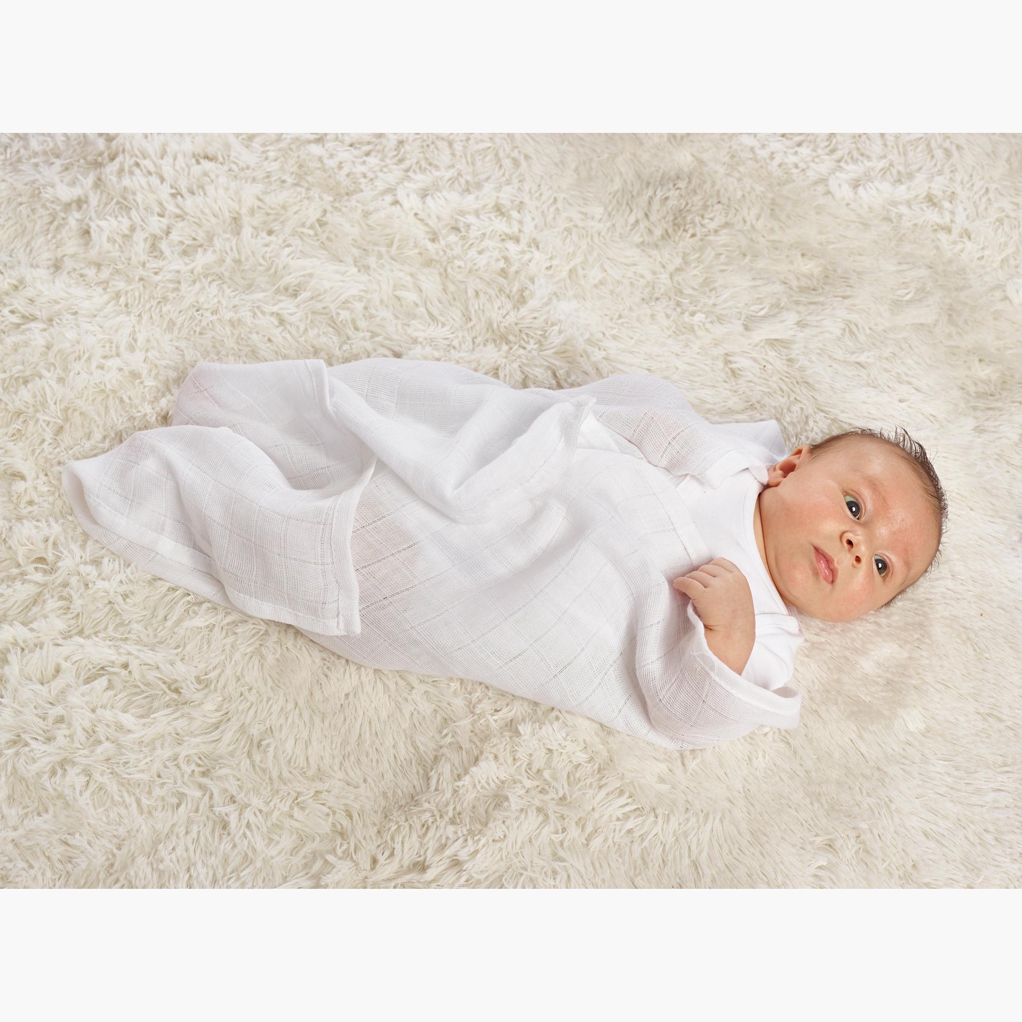 Kinder Valley Textured Muslin Cloth - Set of 3-baby-bathandcare-towels-image-2