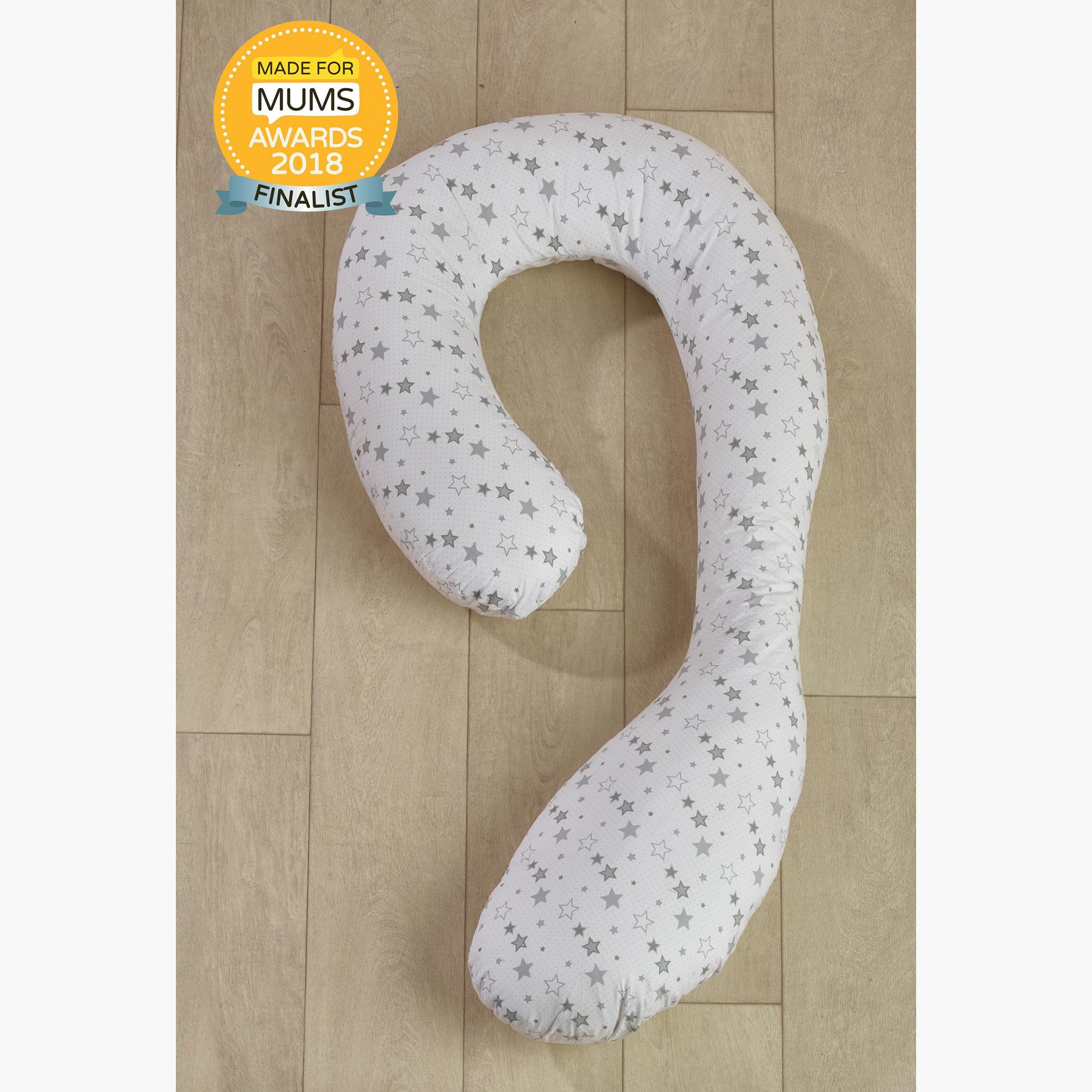 Kinder Valley Star Print 9-feet Maternity Caterpillow-baby-feeding-breastfeedingandcare-image-2