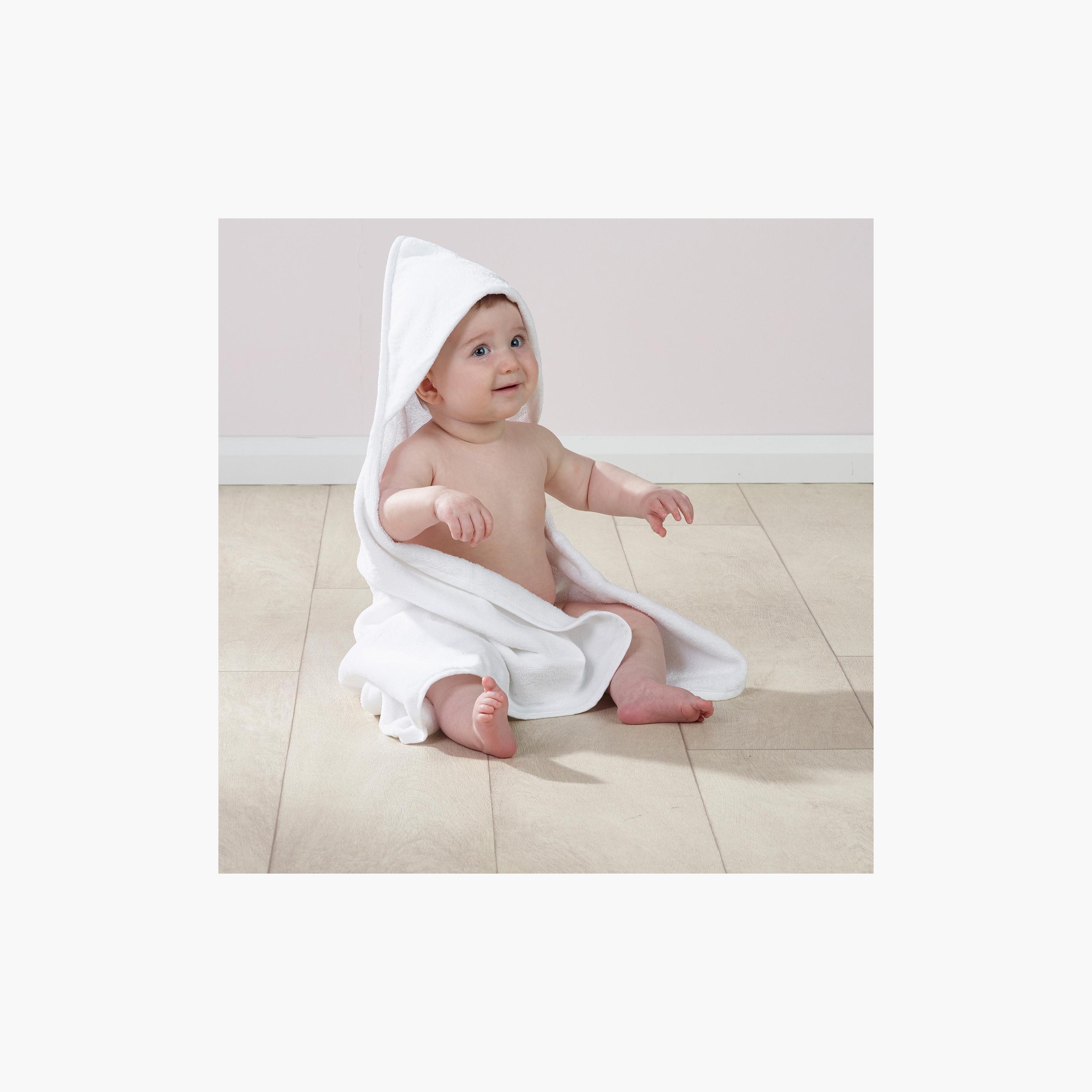 Kinder Valley Solid Hooded Towel - Set of 2-baby-bathandcare-towels-image-2