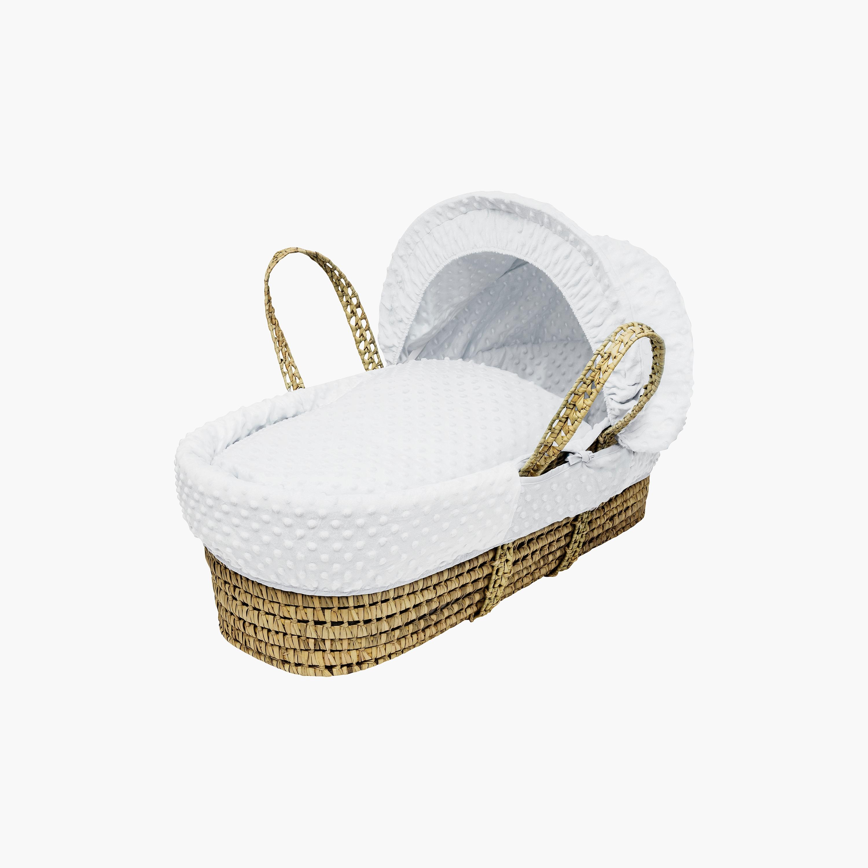 Kinder Valley 4-Piece Dimple Moses Basket Bedding Set-baby-nursery-babybedding-image-1
