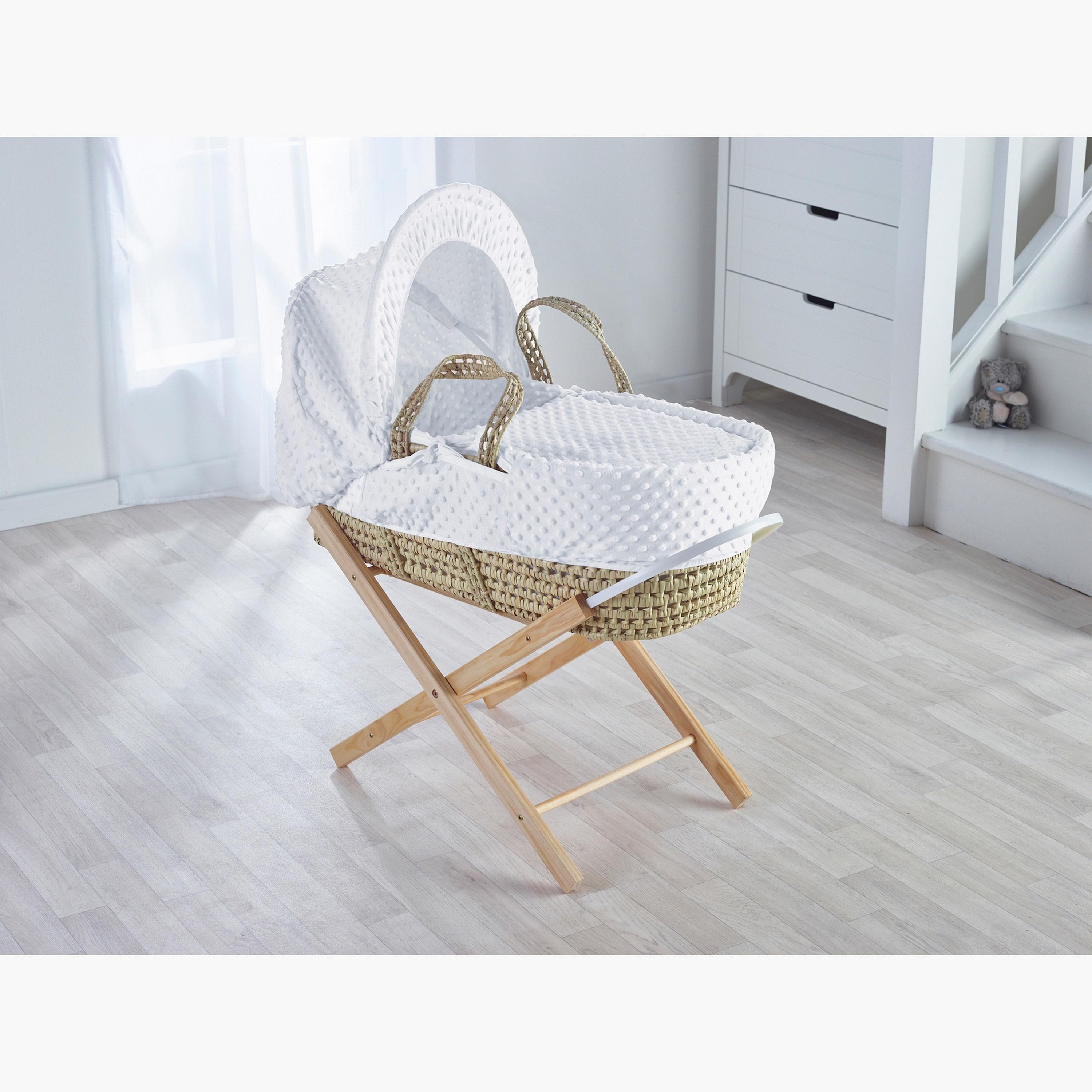 Kinder Valley 4-Piece Dimple Moses Basket Bedding Set-baby-nursery-babybedding-image-4