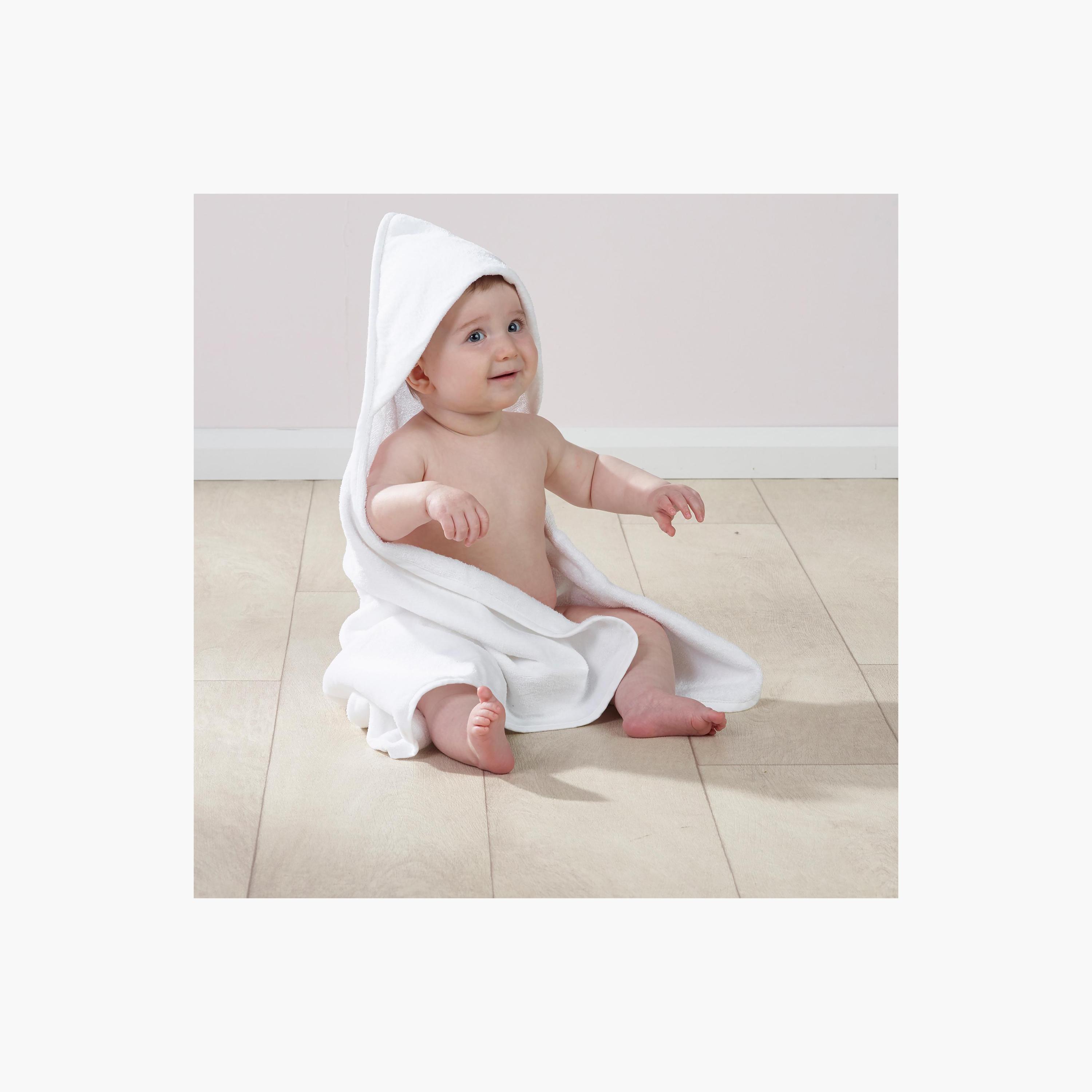 Kinder Valley Solid Hooded Towel-baby-bathandcare-towels-image-2