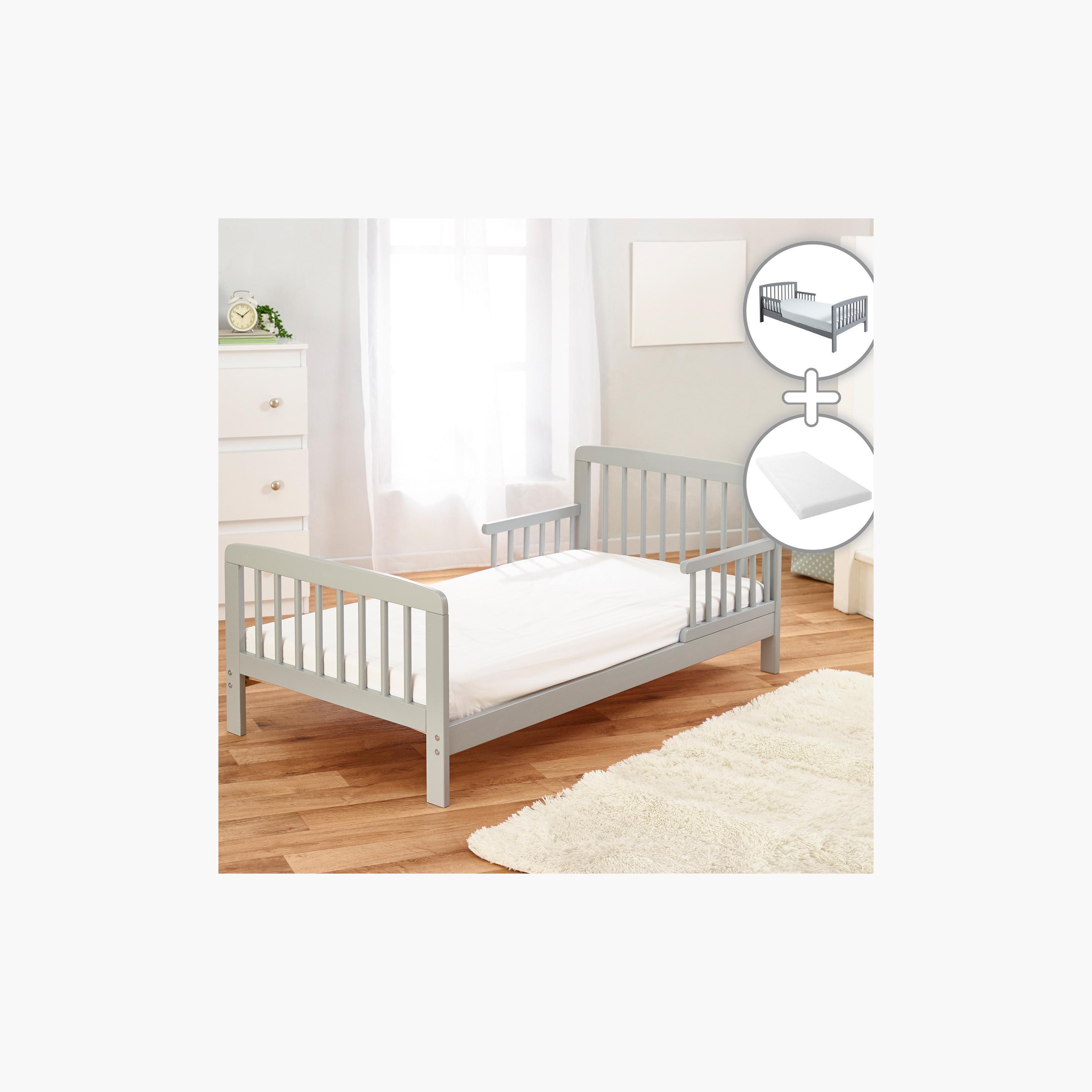 Kinder Valley Sydney Toddler Bed and Kinder Flow Mattress - 140x70 cm-baby-nursery-furniture-cribsandbeds-beds-image-1