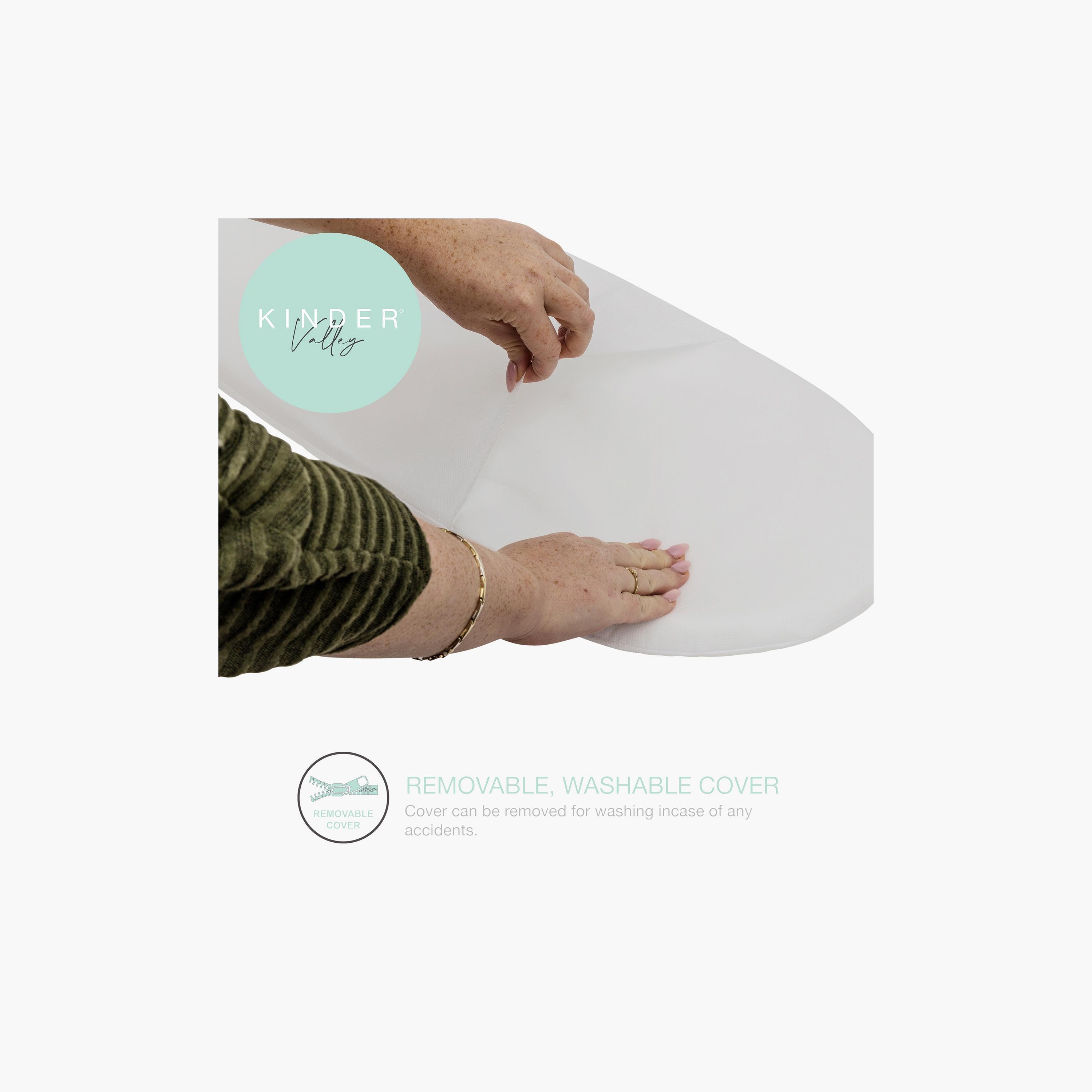 Kinder Valley Moses Basket Mattress - 72x27 cm-baby-nursery-mattresses-image-4