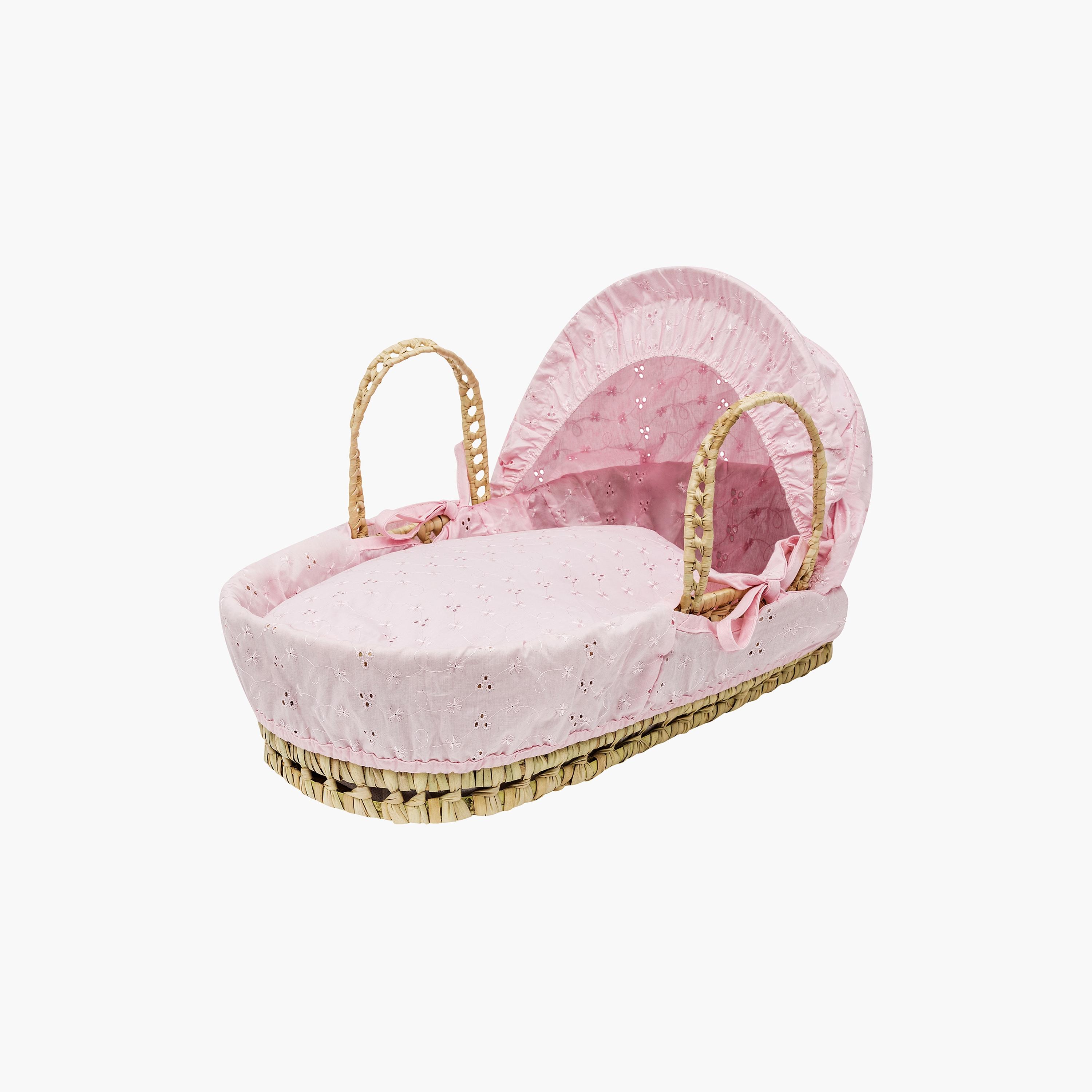 Kinder Valley Baby Doll BA Palm Moses Basket-baby-nursery-furniture-mosesbaskets-image-1