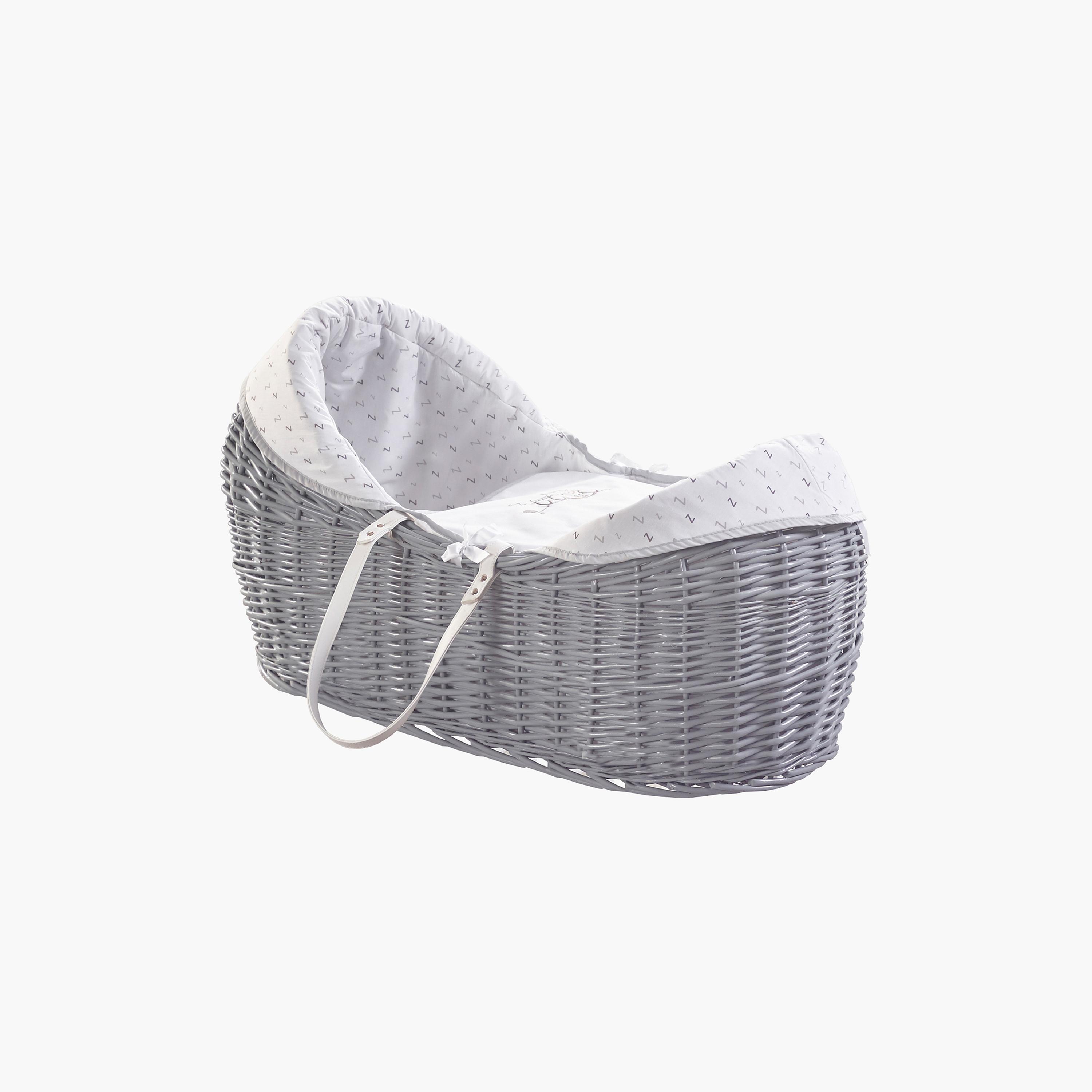 Black 2024 moses basket