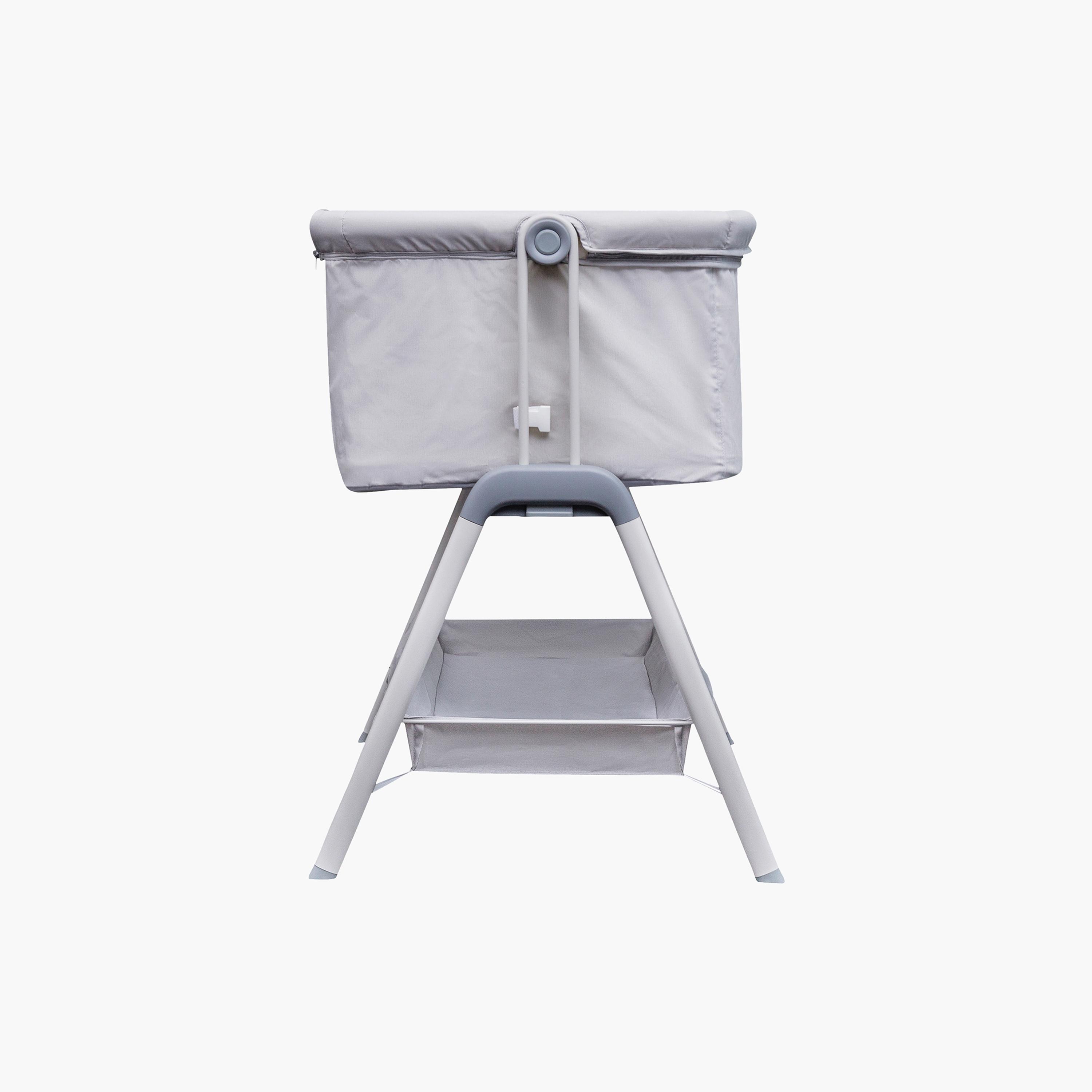 Kinder Valley Snoozie Antarctica Grey Bedside Crib-baby-nursery-furniture-cribsandbeds-bassinets-image-3