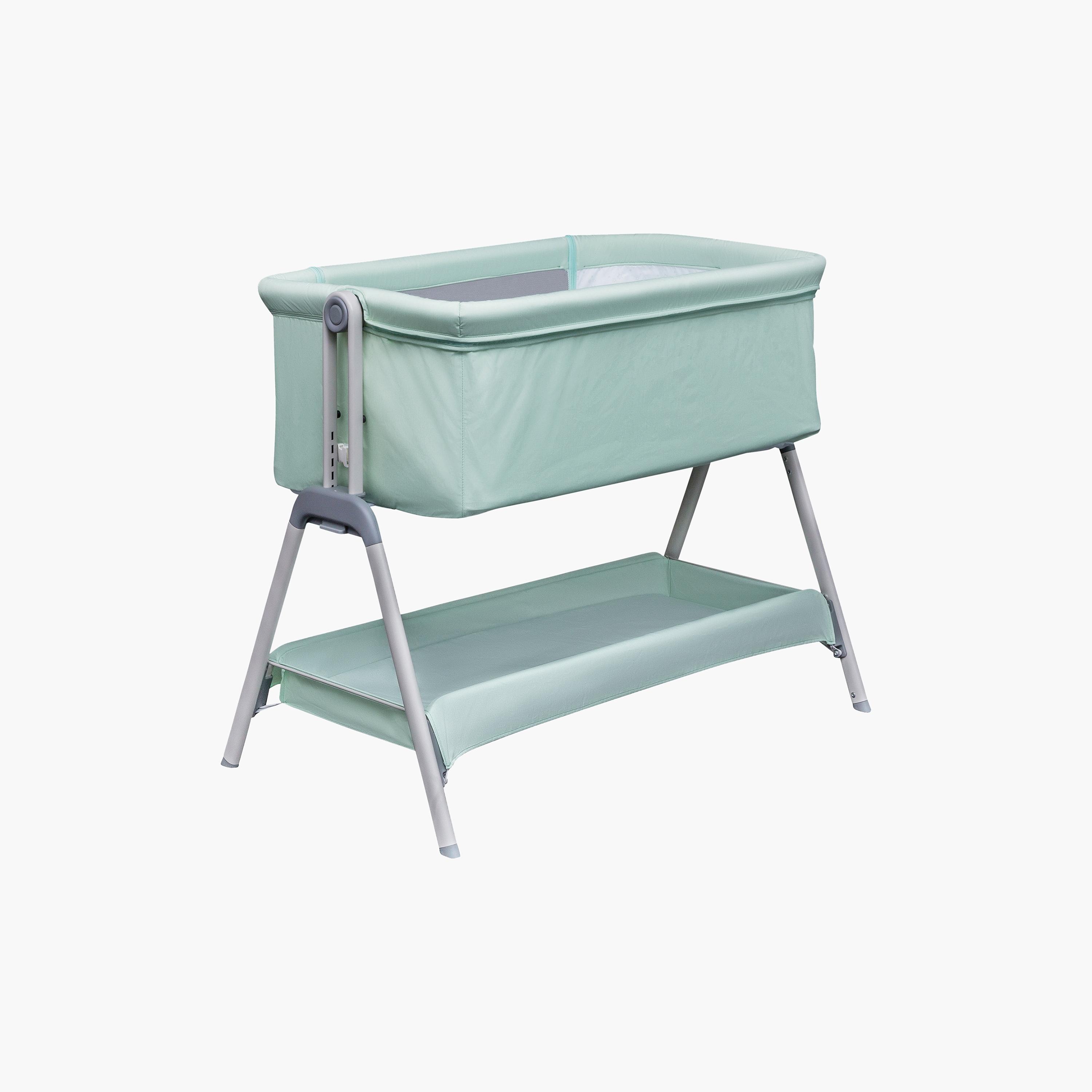 Kinder Valley Snoozie Misty Jade Bedside Crib-baby-nursery-furniture-cribsandbeds-bassinets-image-3