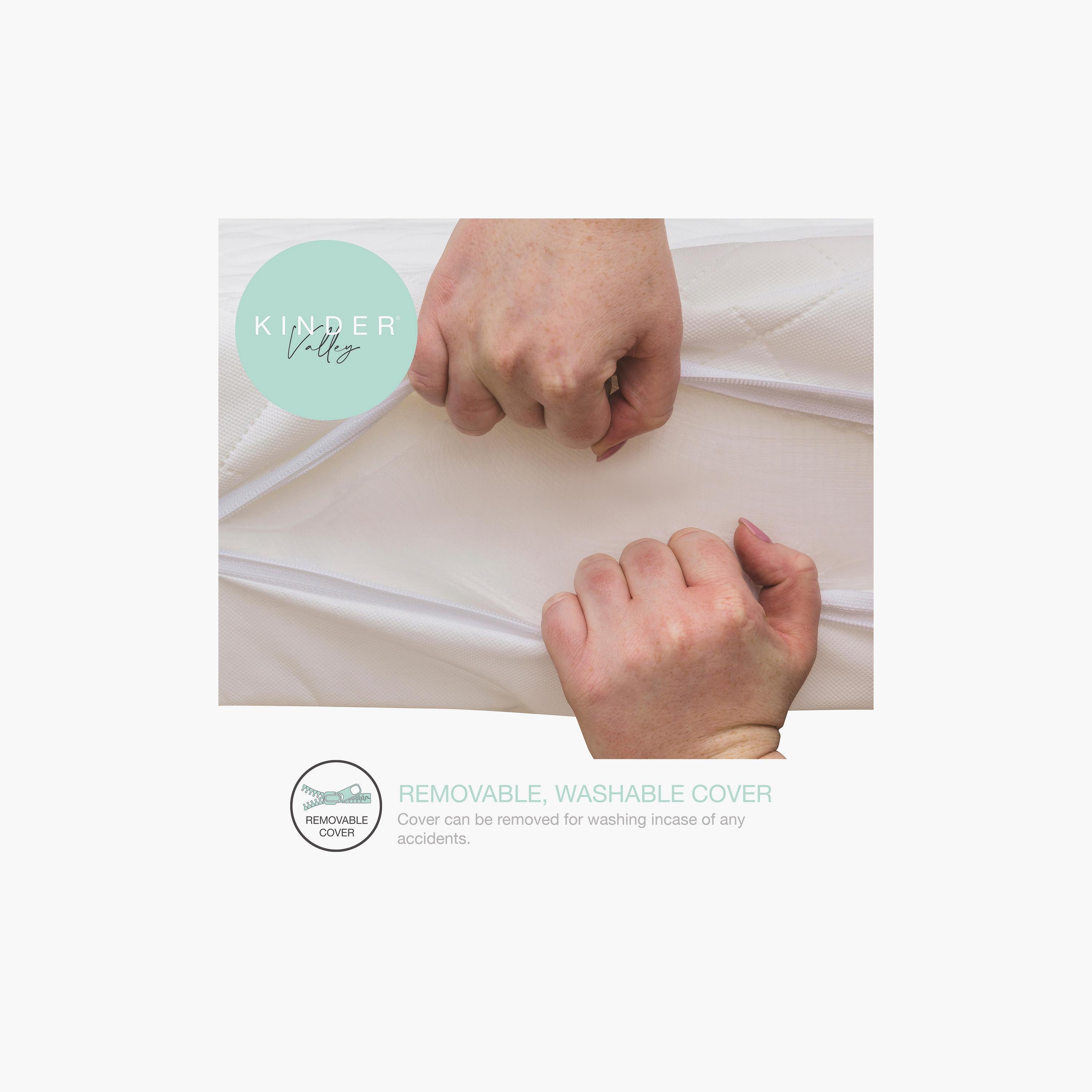Kinder Valley Spring Cotbed Mattress - 140x70 cm-baby-nursery-mattresses-image-3