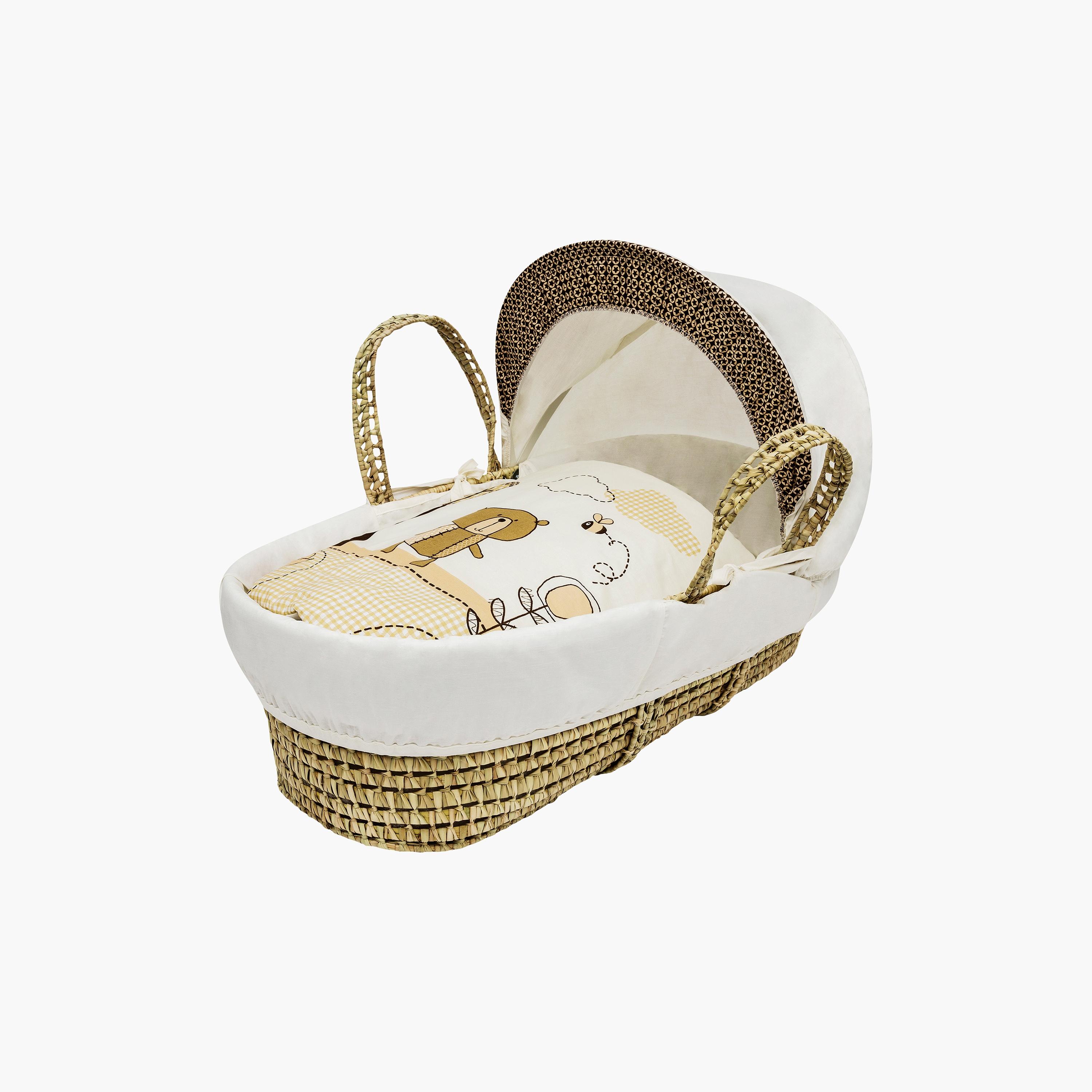 Kinder valley moses store basket and stand