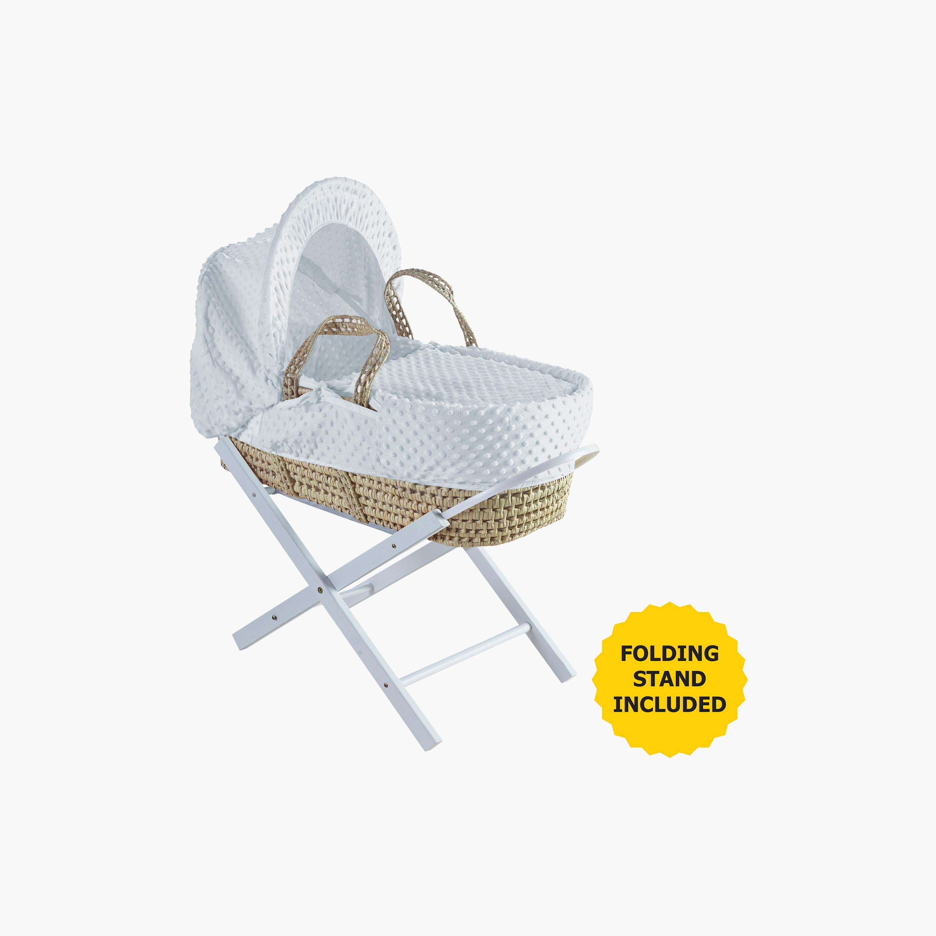 Folding cheap moses basket