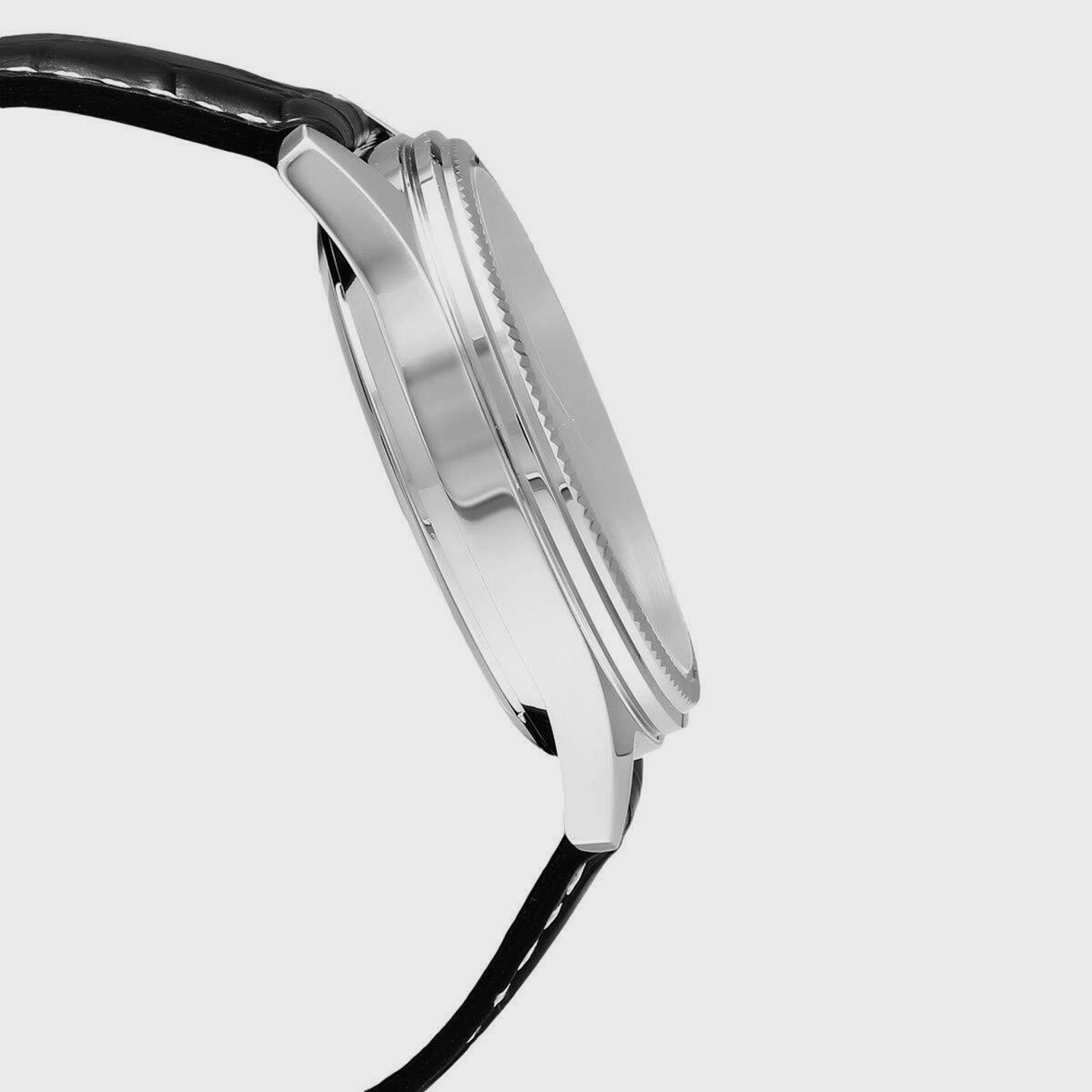 Casio Men's Black Chronograph Leather Strap Watch MTP-1375L-7AVDF-men-watchesandjewellery-watches-image-3