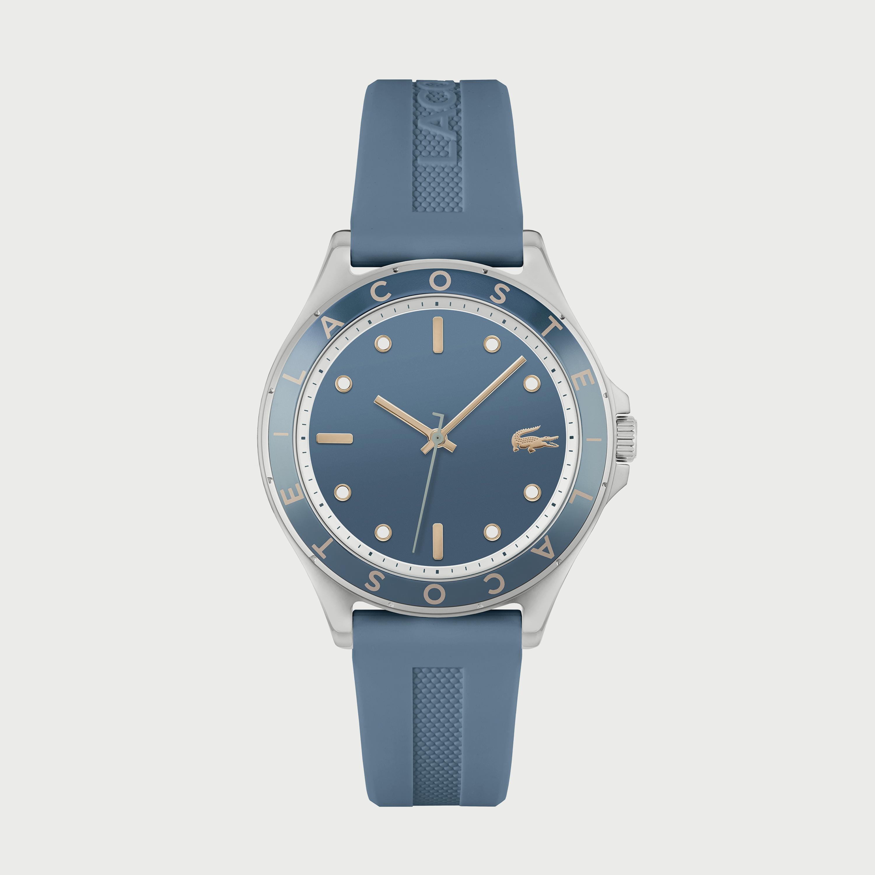 ساعة لاكوست للنساء بسوار سيليكون باللون الأزرق 2001267-women-watchesandjewellery-watches-image-1
