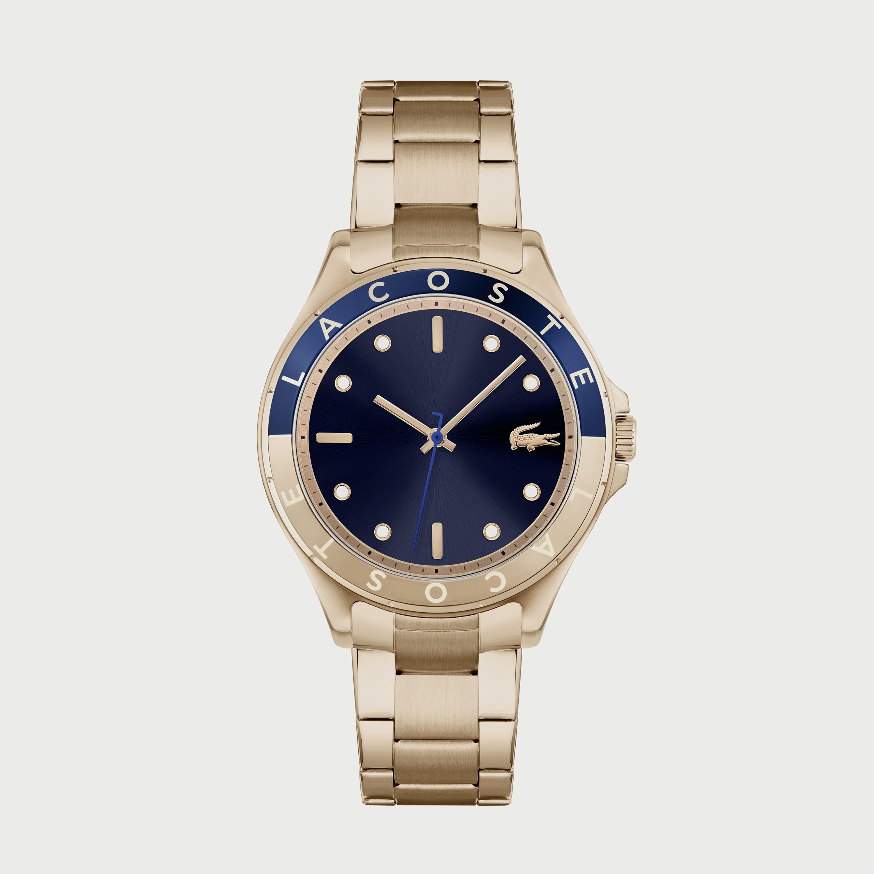 ساعة لاكوست للنساء بلون ذهبي وردي وبسوار ستانلس ستيل 2001268-women-watchesandjewellery-watches-image-1